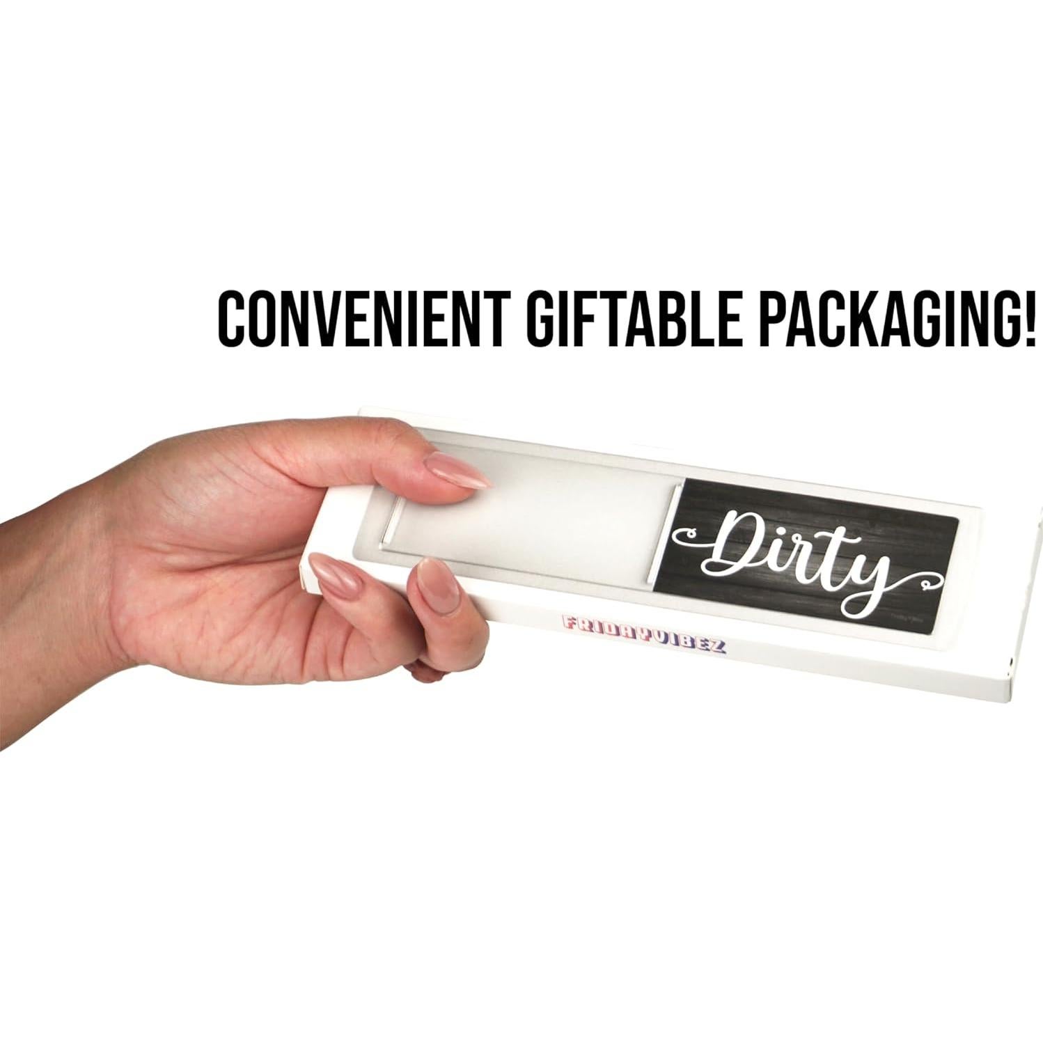 Imán de Lavavajillas Limpio/Sucio FridayVibez 17.78x5.08cm