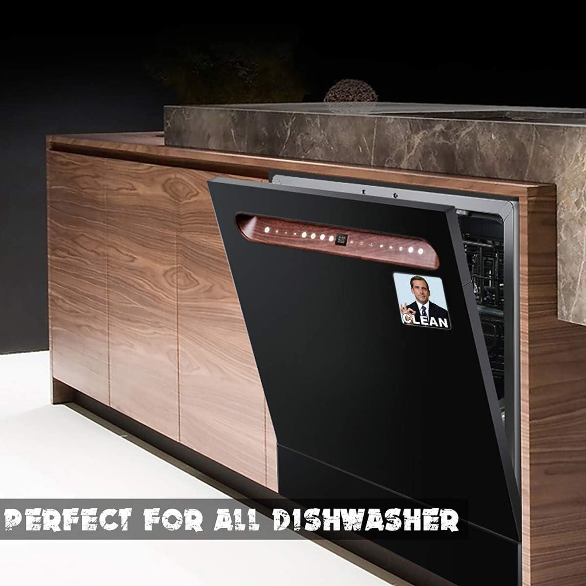 Imán de Lavavajillas Doble Cara Saizone 10.16 cm Limpio Sucio