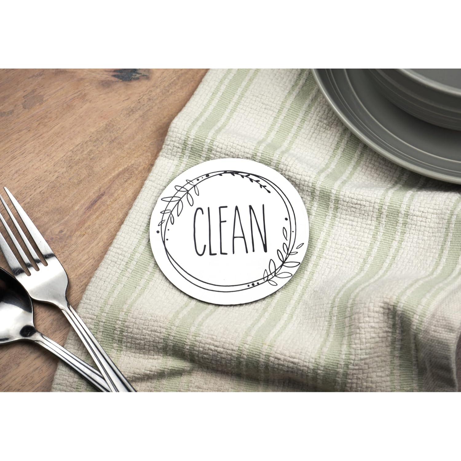 Imán Doble Cara Limpio/Sucio SimplyNeat 8.89 cm para Lavavajillas