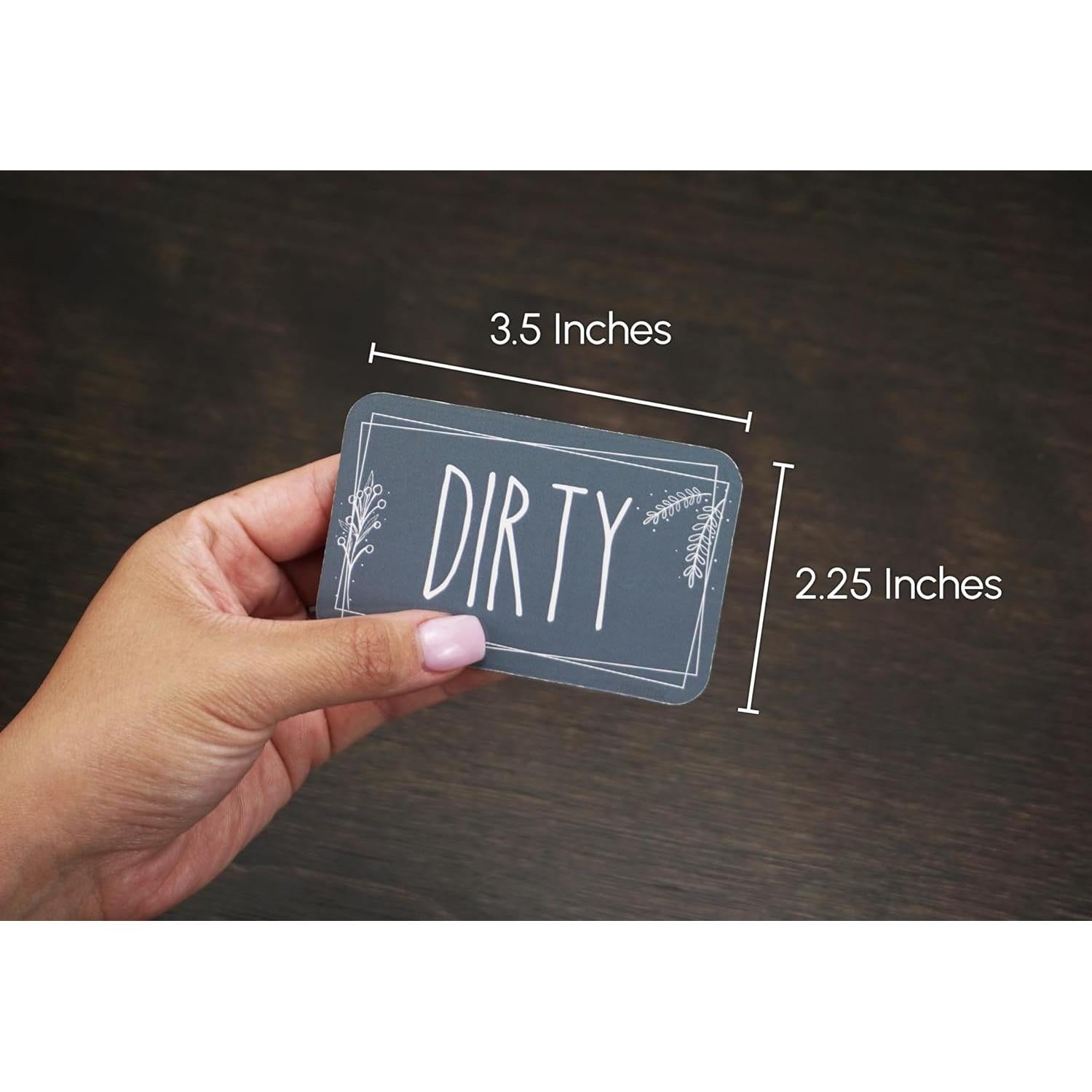 Cartel Magnético Limpio/Sucio FridayVibez 8.89x5.72cm PVC