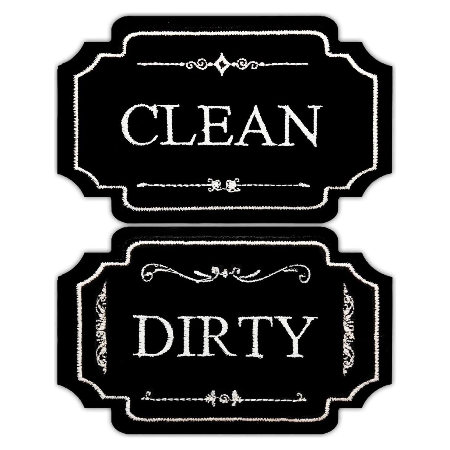 Imán de Lavavajillas Limpio Sucio QMMD - 9.9x6.6cm Decorativo