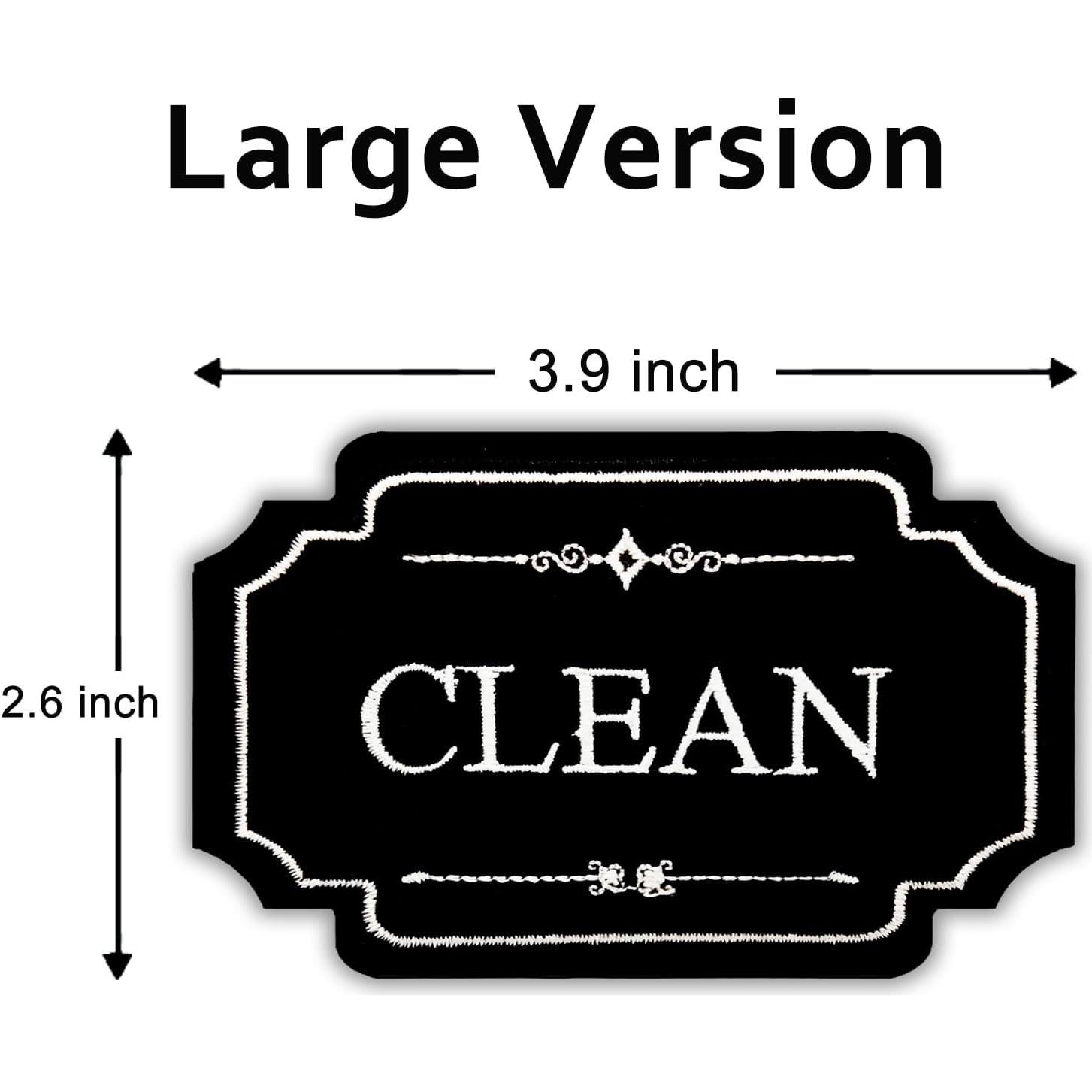 Imán de Lavavajillas Limpio Sucio QMMD - 9.9x6.6cm Decorativo