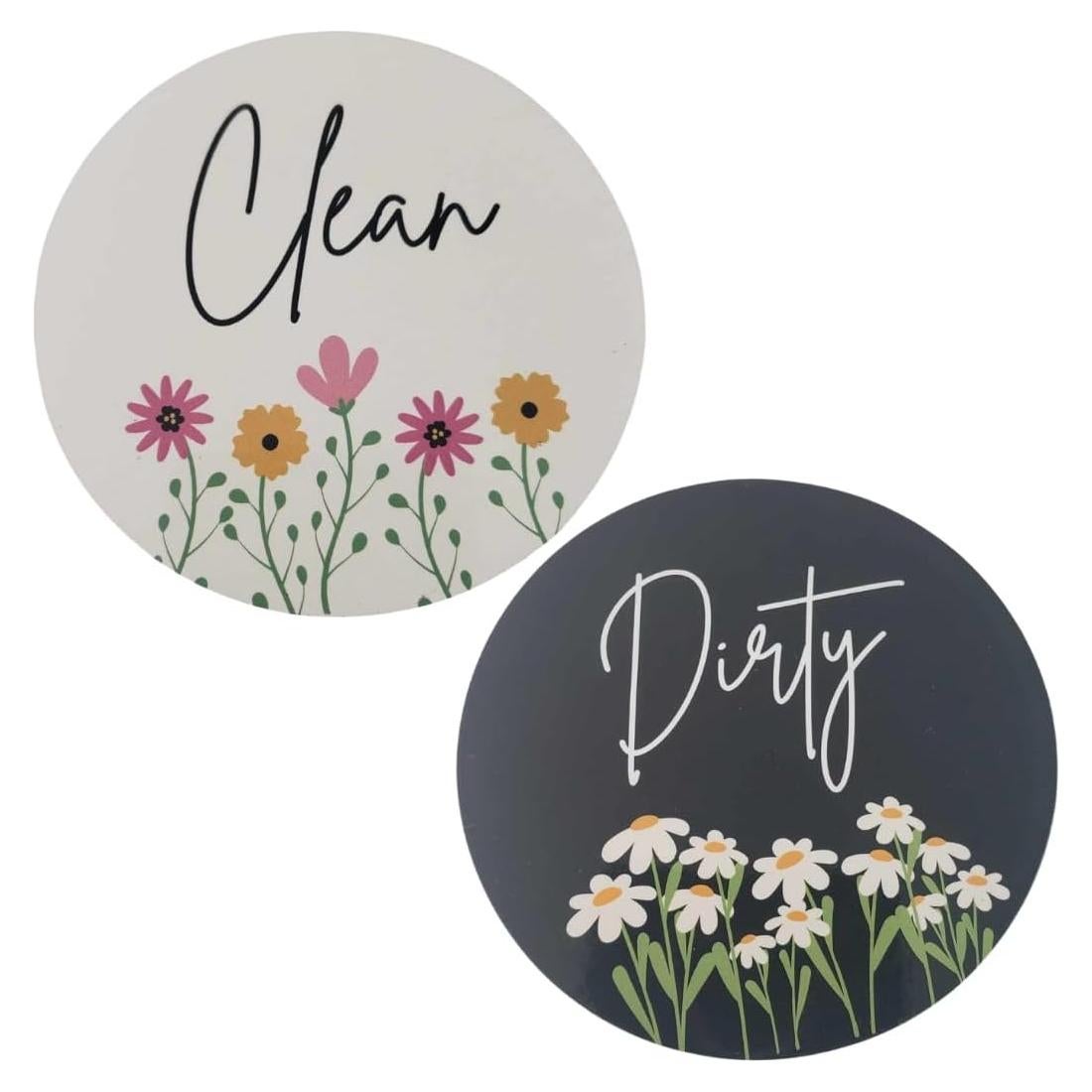 Imán Reversible para Lavavajillas Pretty Inappropriate Floral