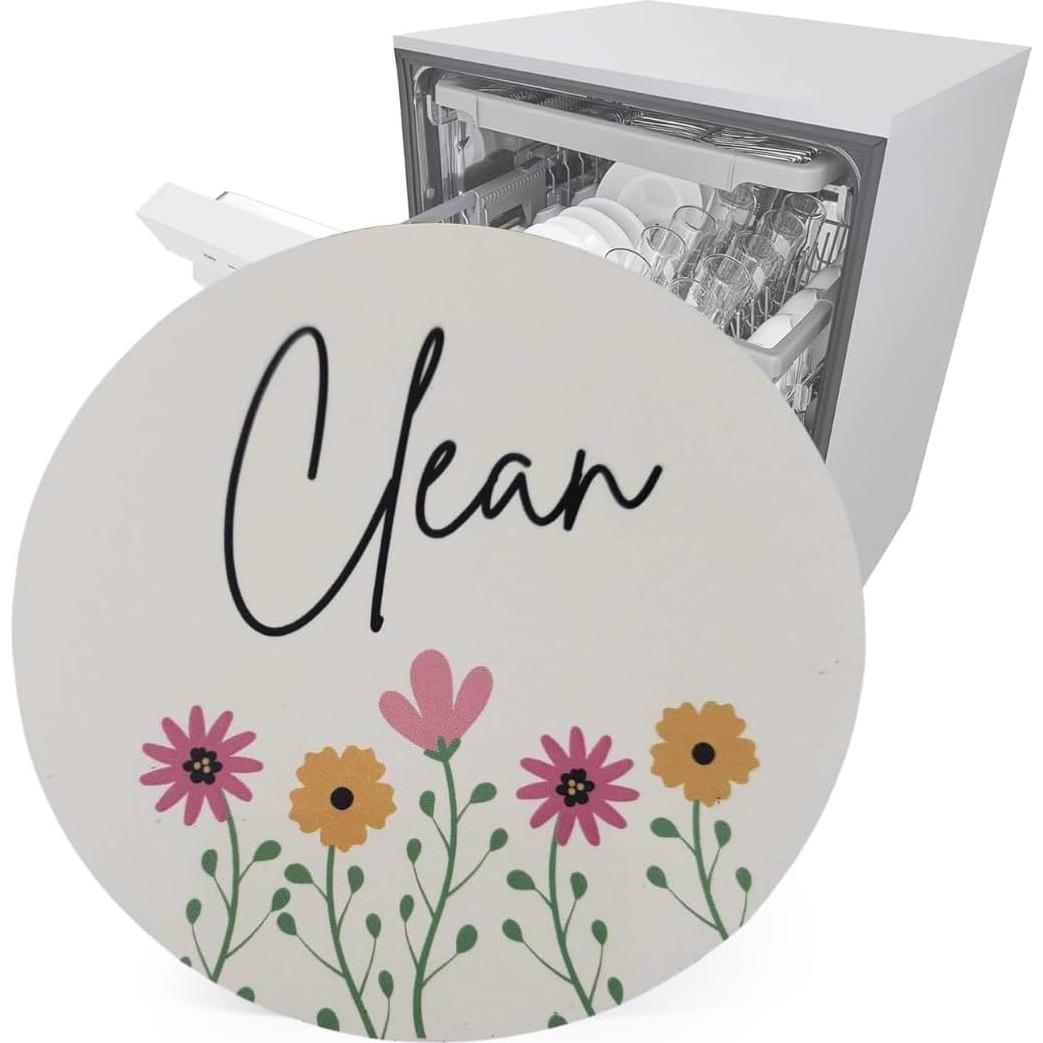 Imán Reversible para Lavavajillas Pretty Inappropriate Floral