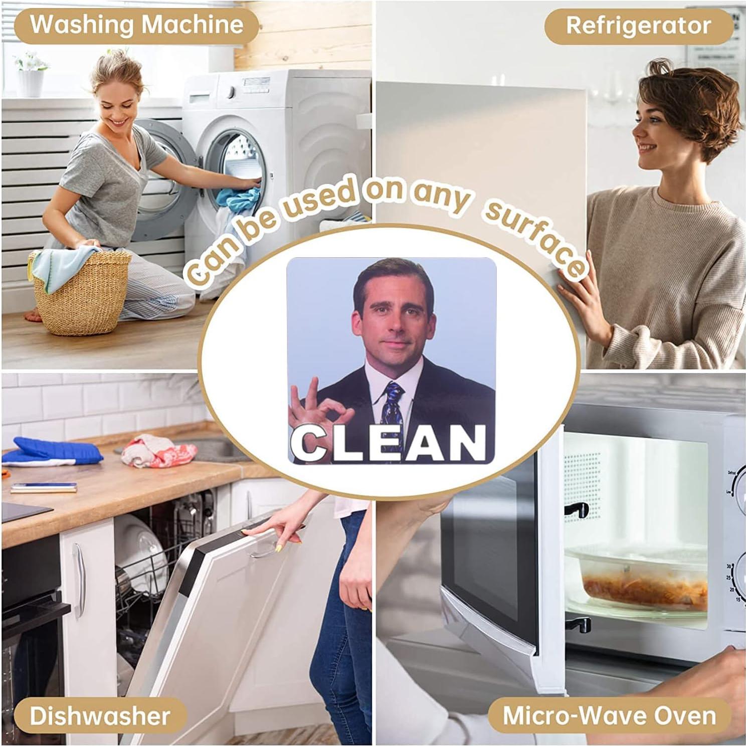 Imán Limpio Sucio DBlosp para Lavavajillas Reversible 10 cm