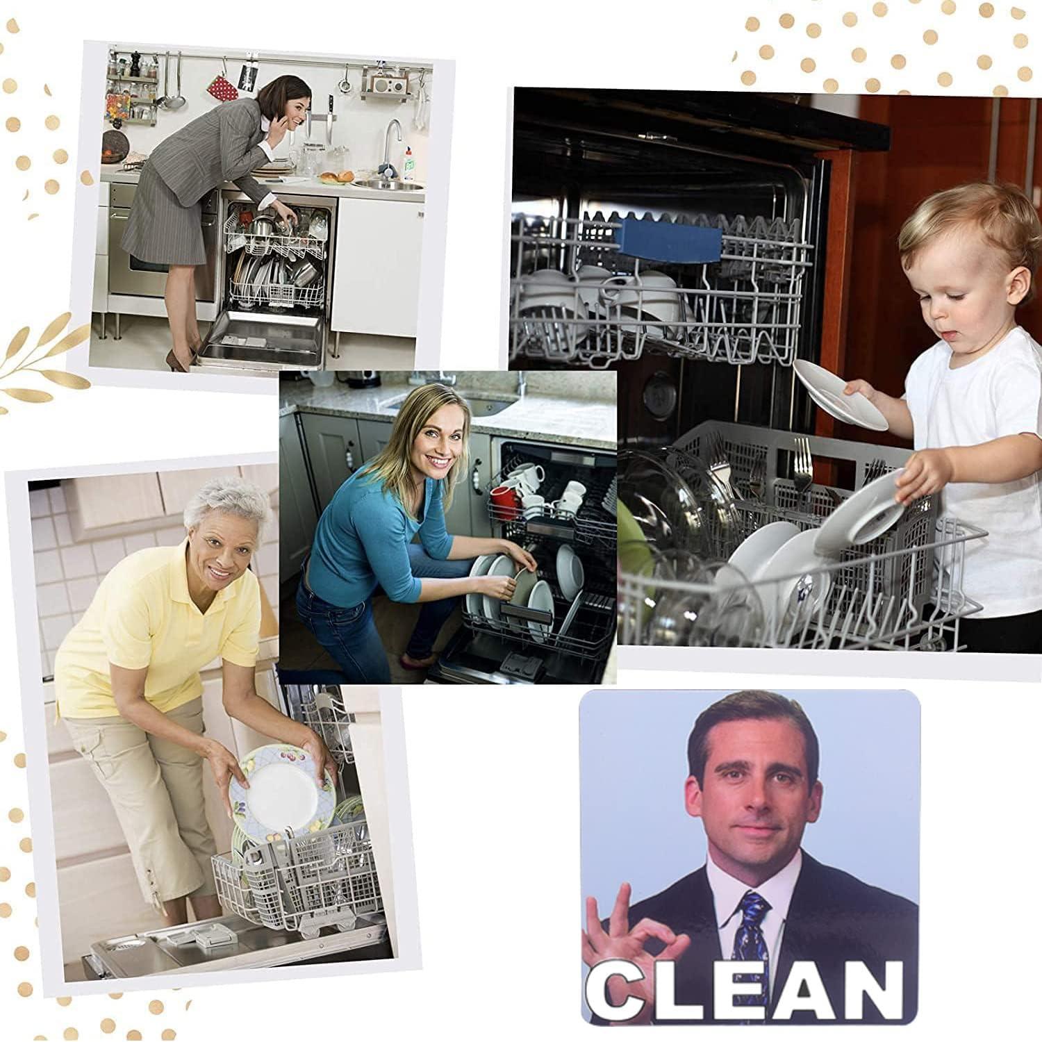 Imán Limpio Sucio DBlosp para Lavavajillas Reversible 10 cm