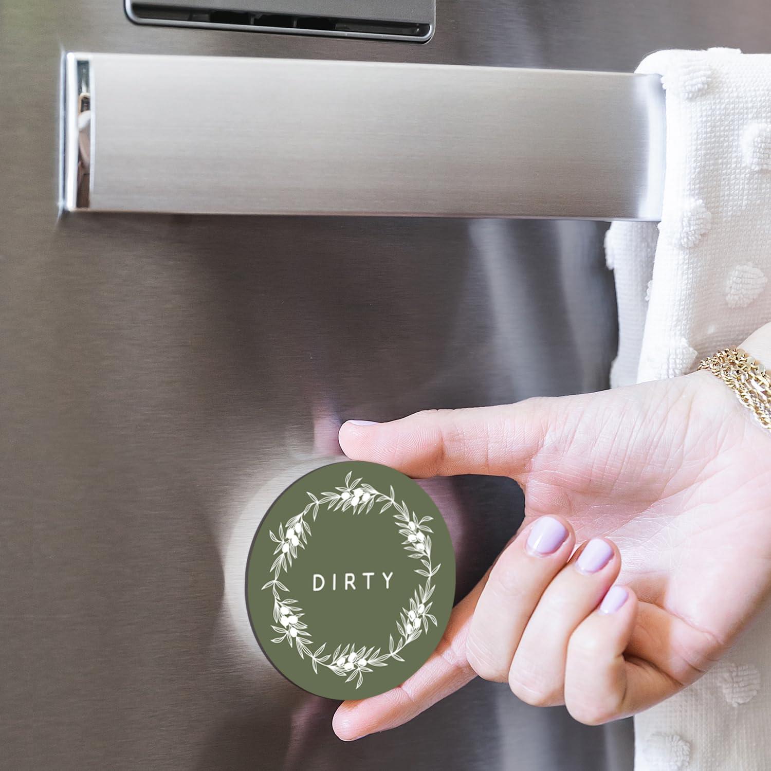 Imán Limpio/Sucio para Lavavajillas ThreeKin, 17.78x5.08cm