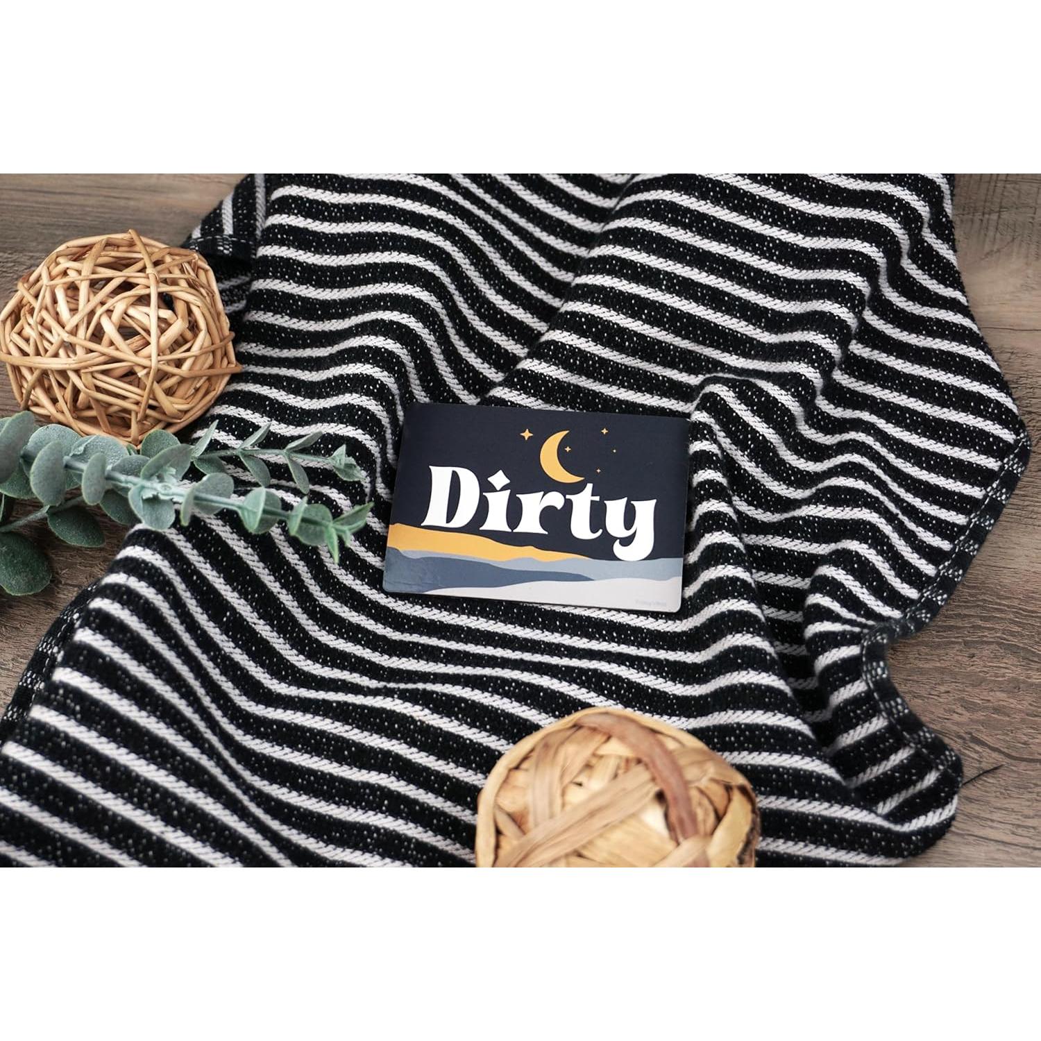 Imán de Lavavajillas FridayVibez Limpio/Sucio Boho Rubor