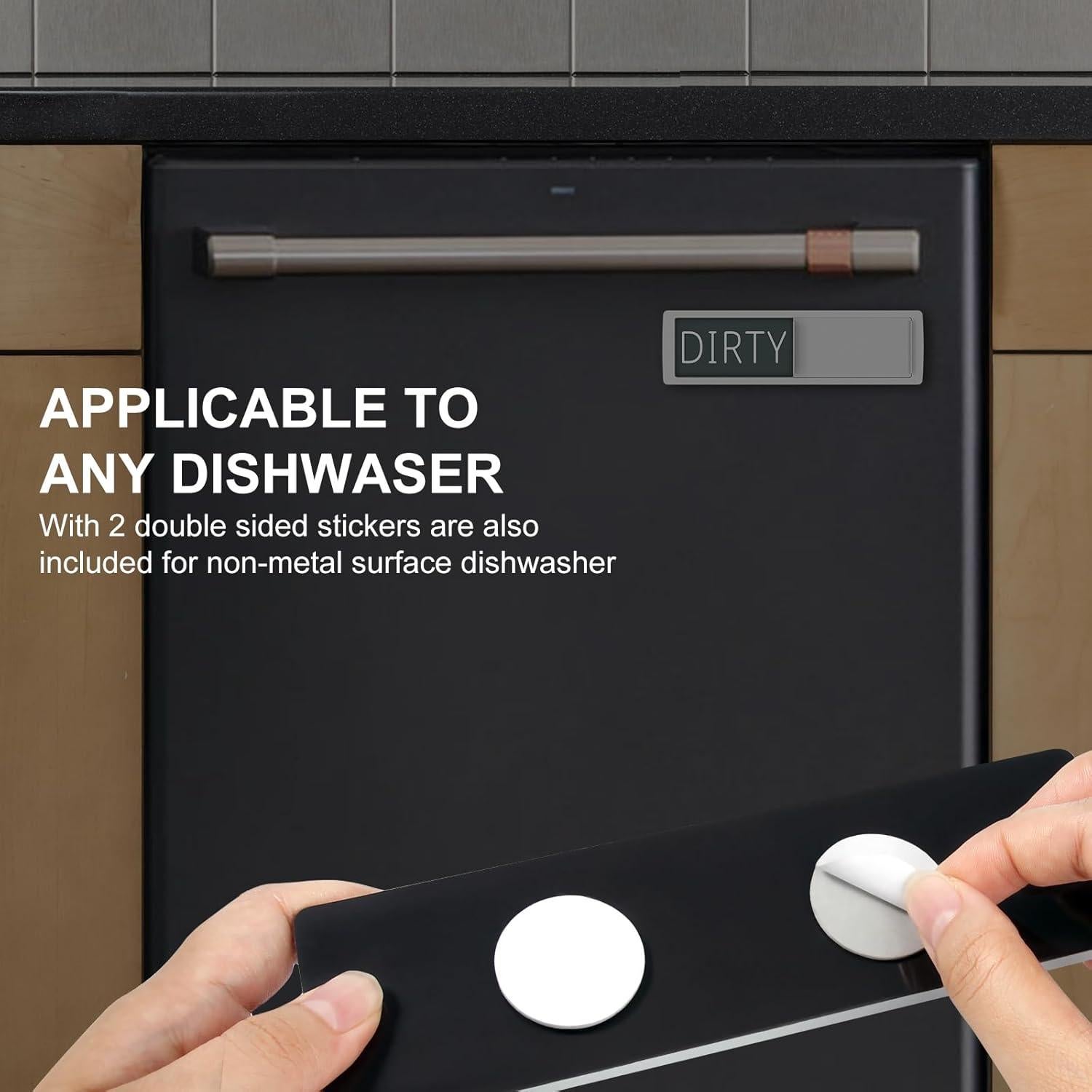 Imán para Lavavajillas YauYik Limpio Sucio 17.78x5.08cm