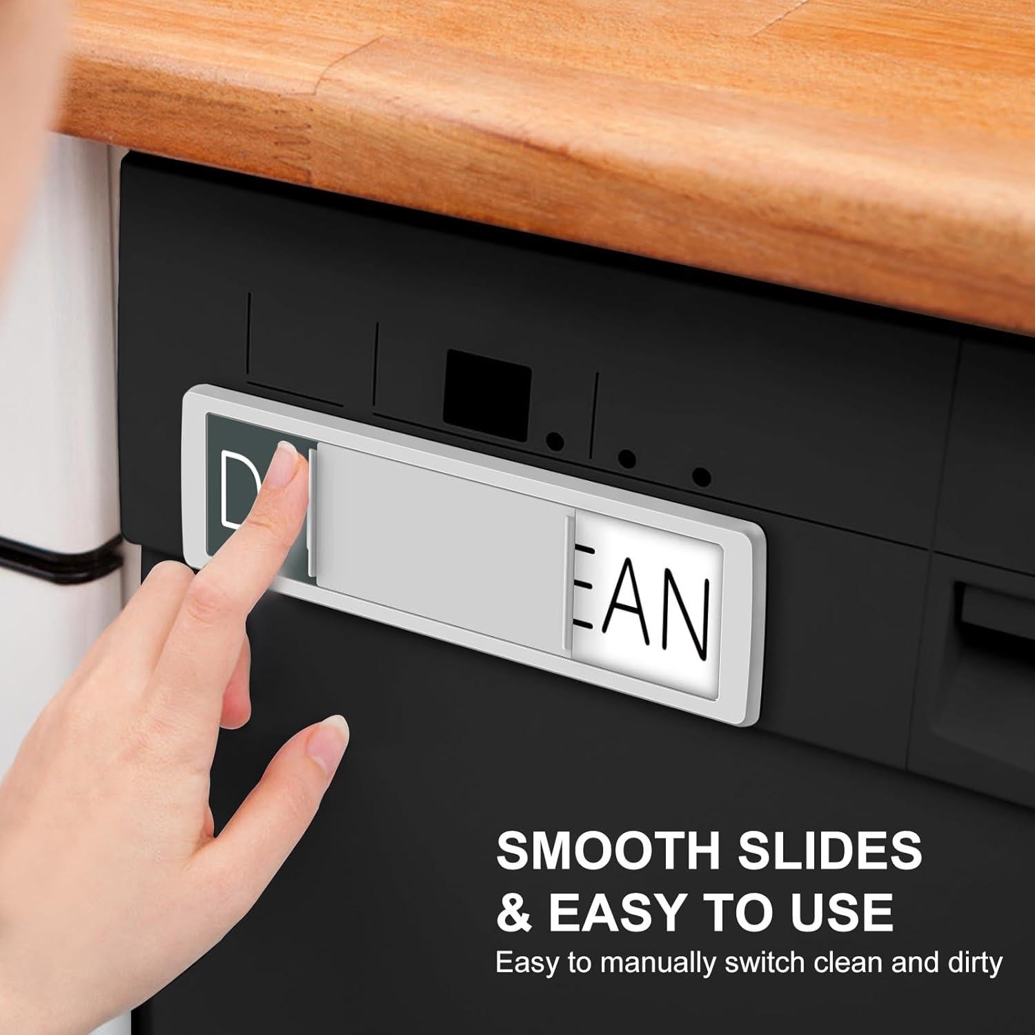 Imán para Lavavajillas YauYik Limpio Sucio 17.78x5.08cm