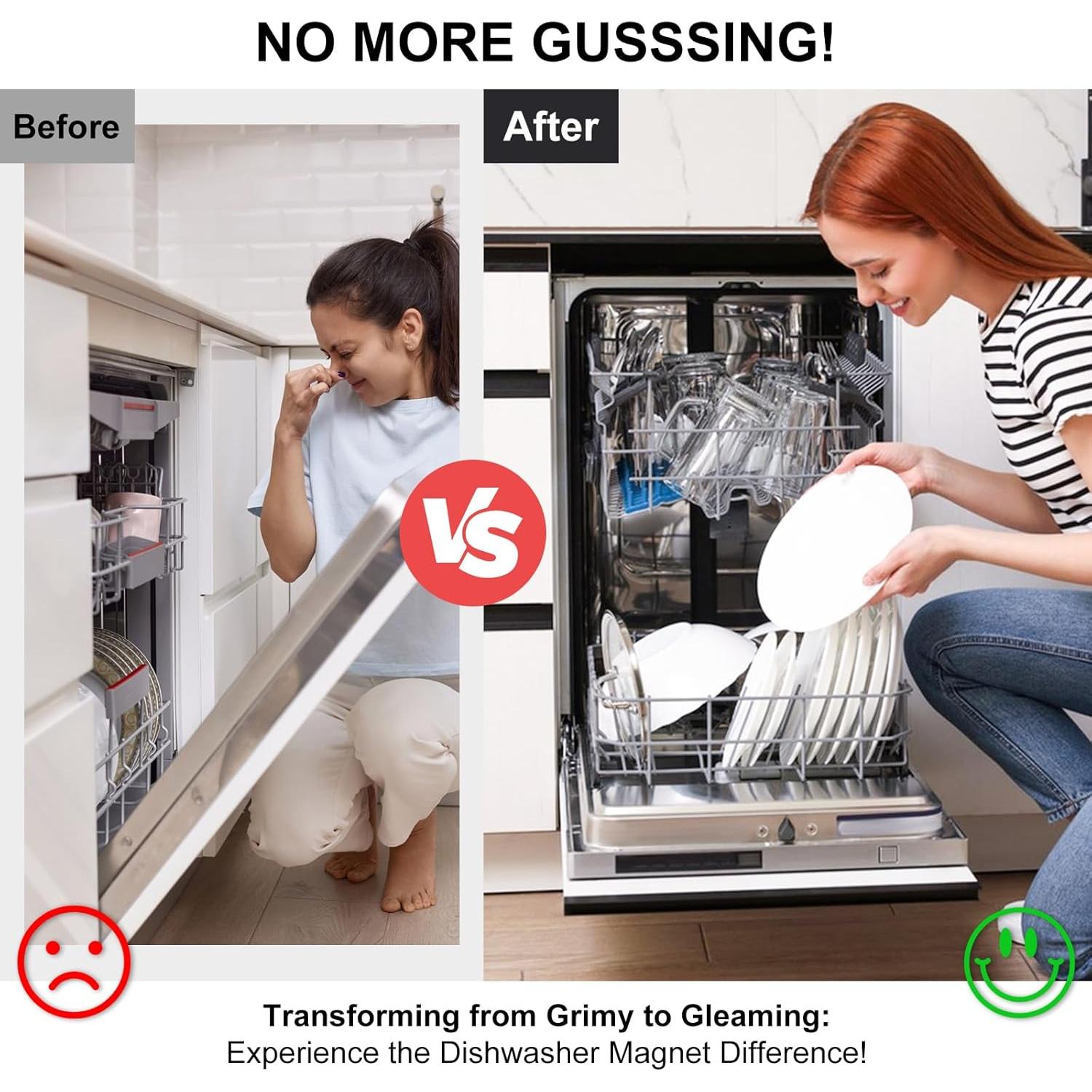 Imán para Lavavajillas YauYik Limpio Sucio 17.78x5.08cm