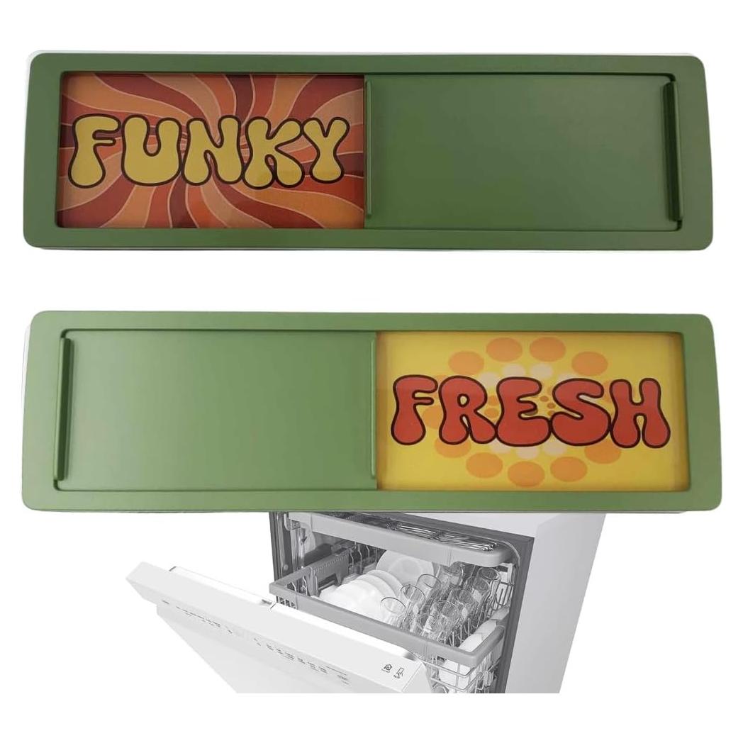 Imán Divertido Limpio/Sucio para Lavavajillas Bastante Inapropiado