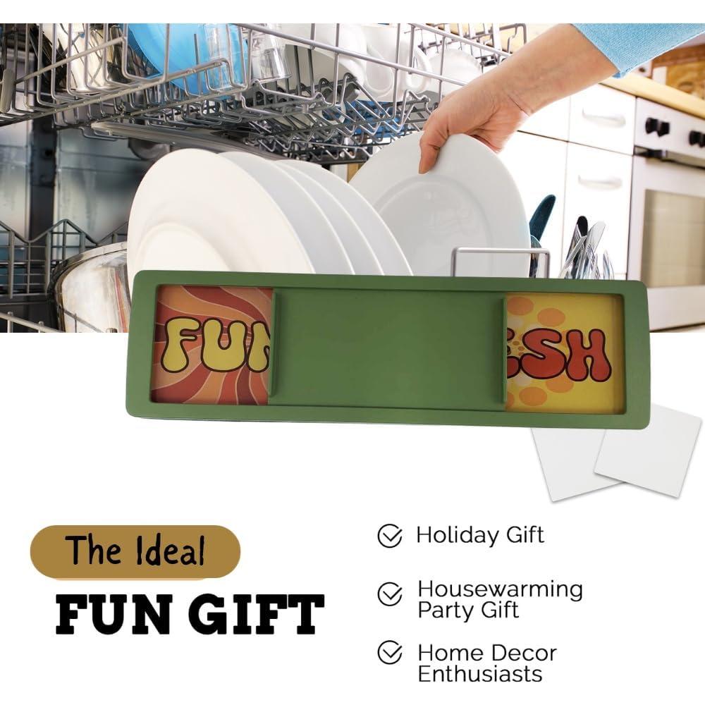 Imán Divertido Limpio/Sucio para Lavavajillas Bastante Inapropiado