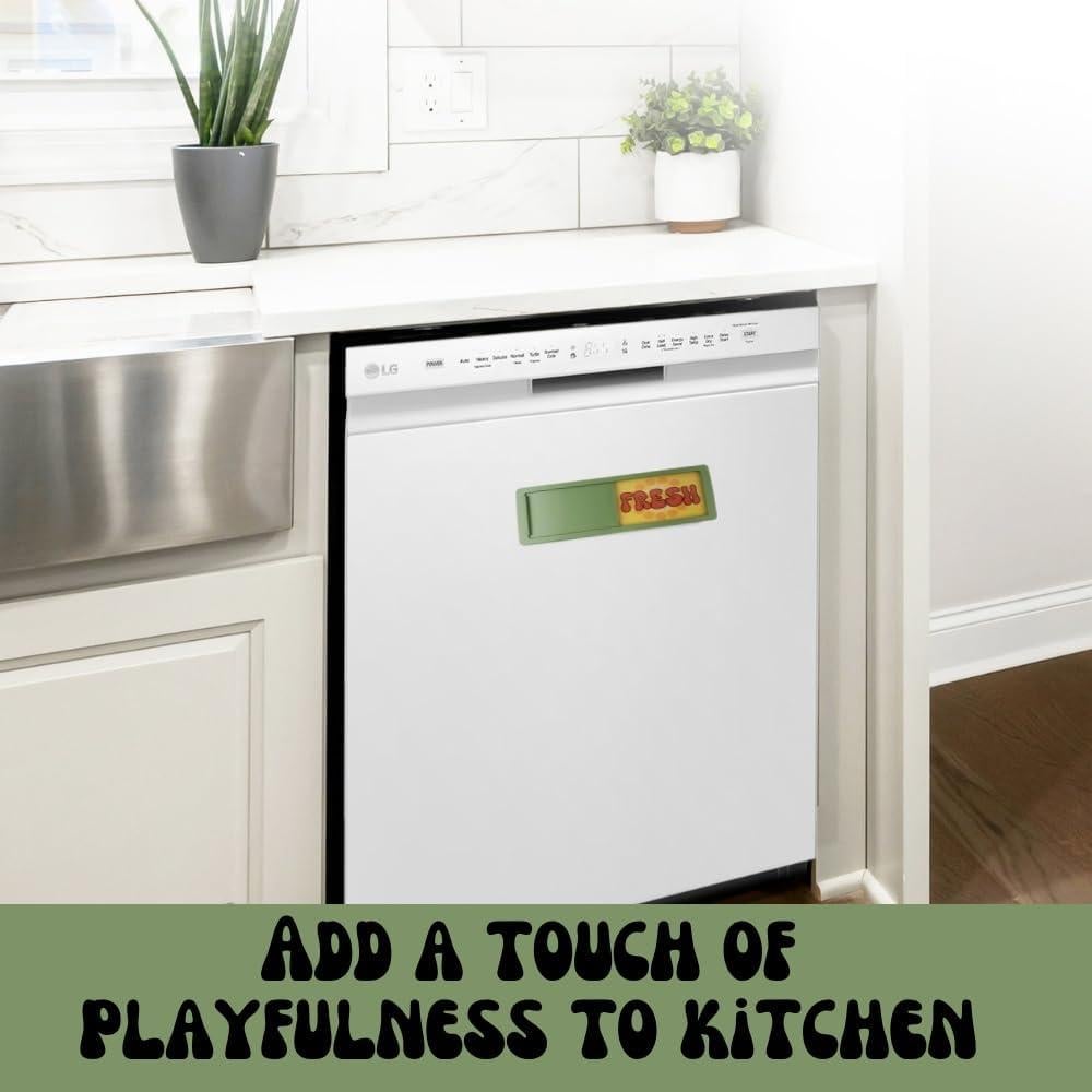 Imán Divertido Limpio/Sucio para Lavavajillas Bastante Inapropiado