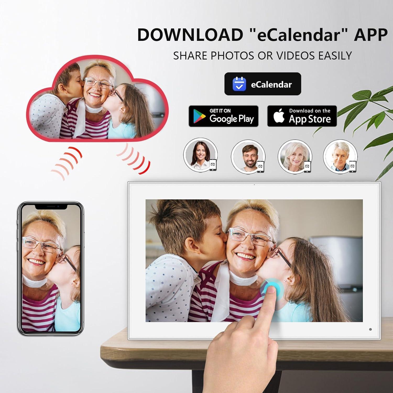 Calendario Digital 15.6" SSA - Planificador Inteligente WiFi FHD