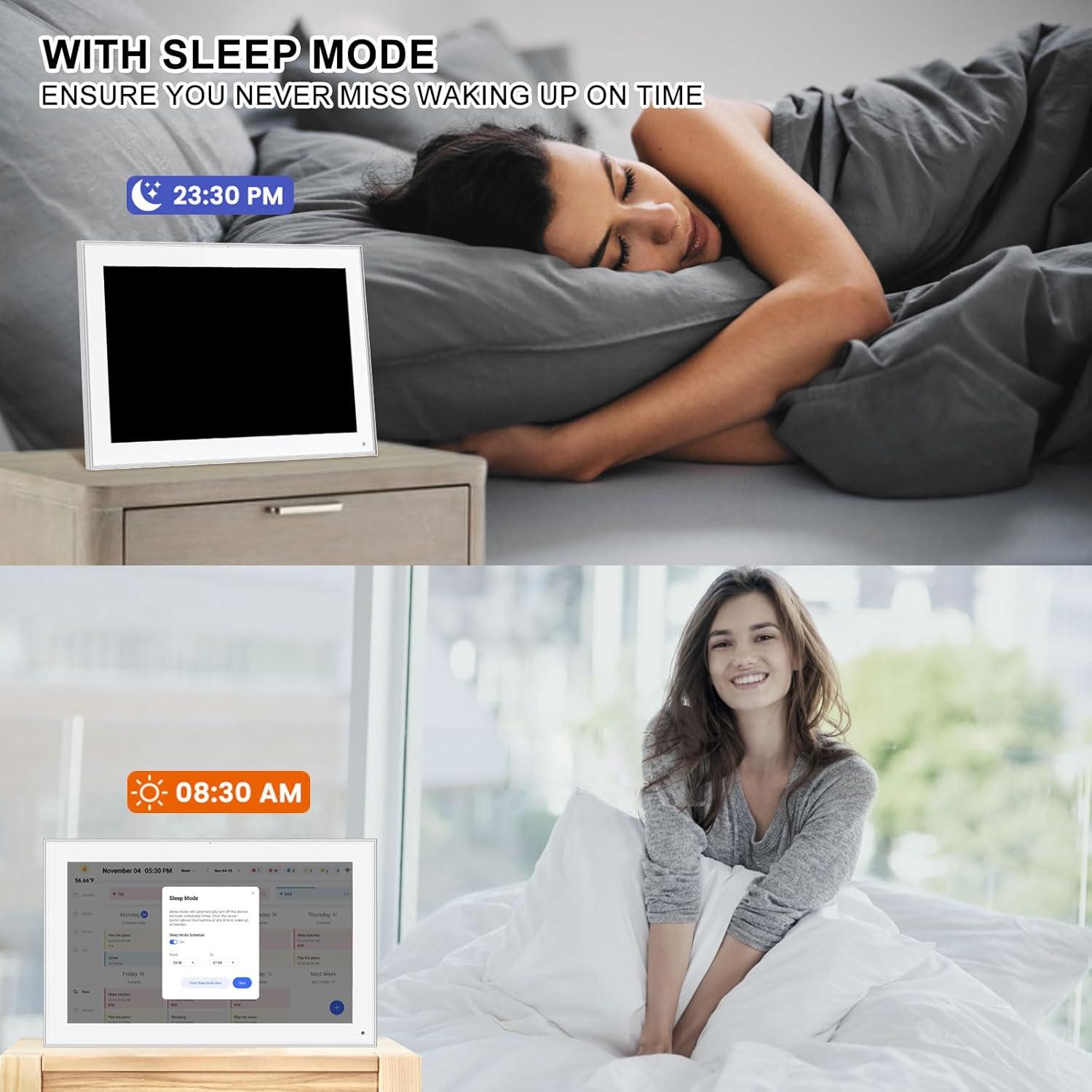 Calendario Digital 15.6" SSA - Planificador Inteligente WiFi FHD