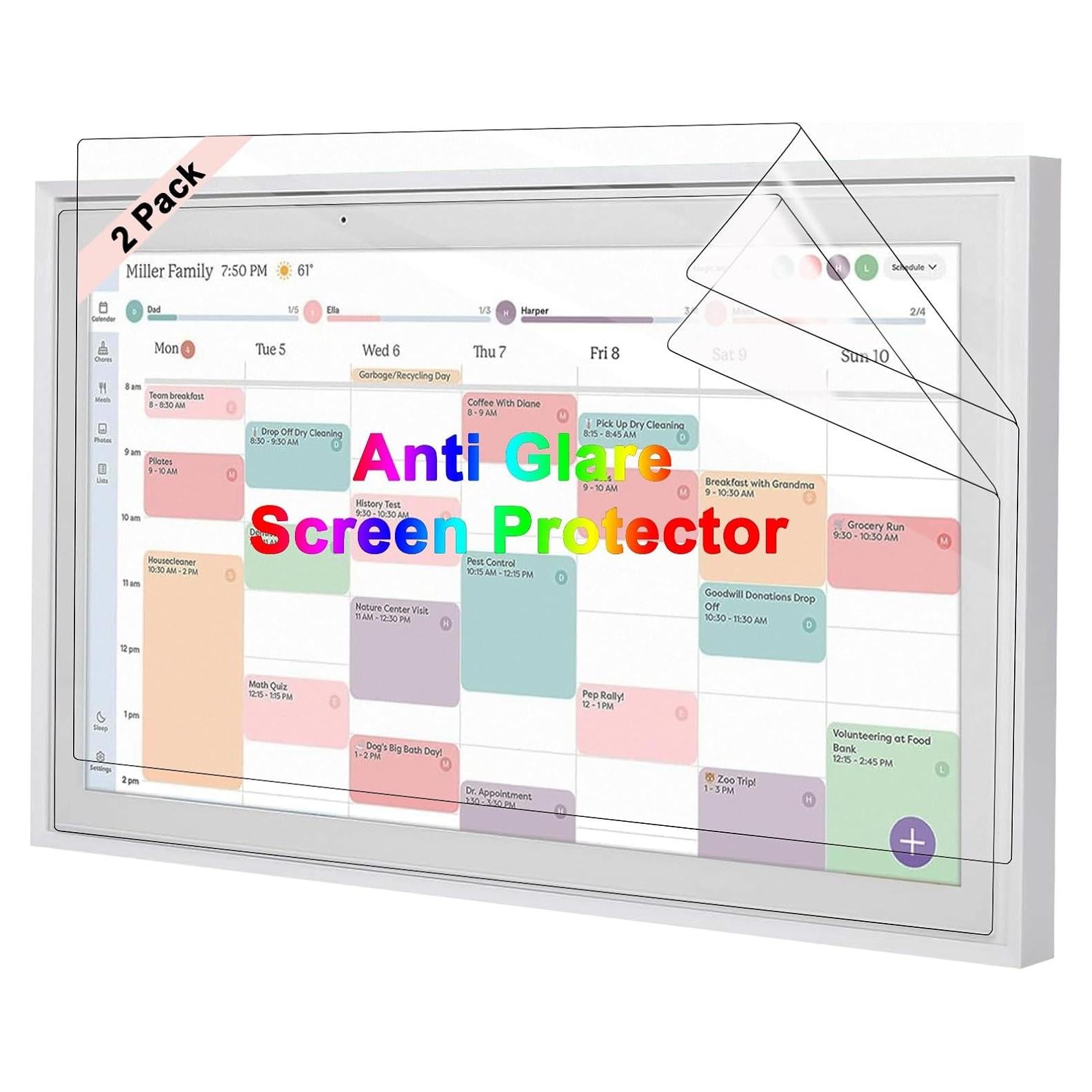 Paquete de 2 Protectores de Pantalla Baoshim 15" Anti Reflectante