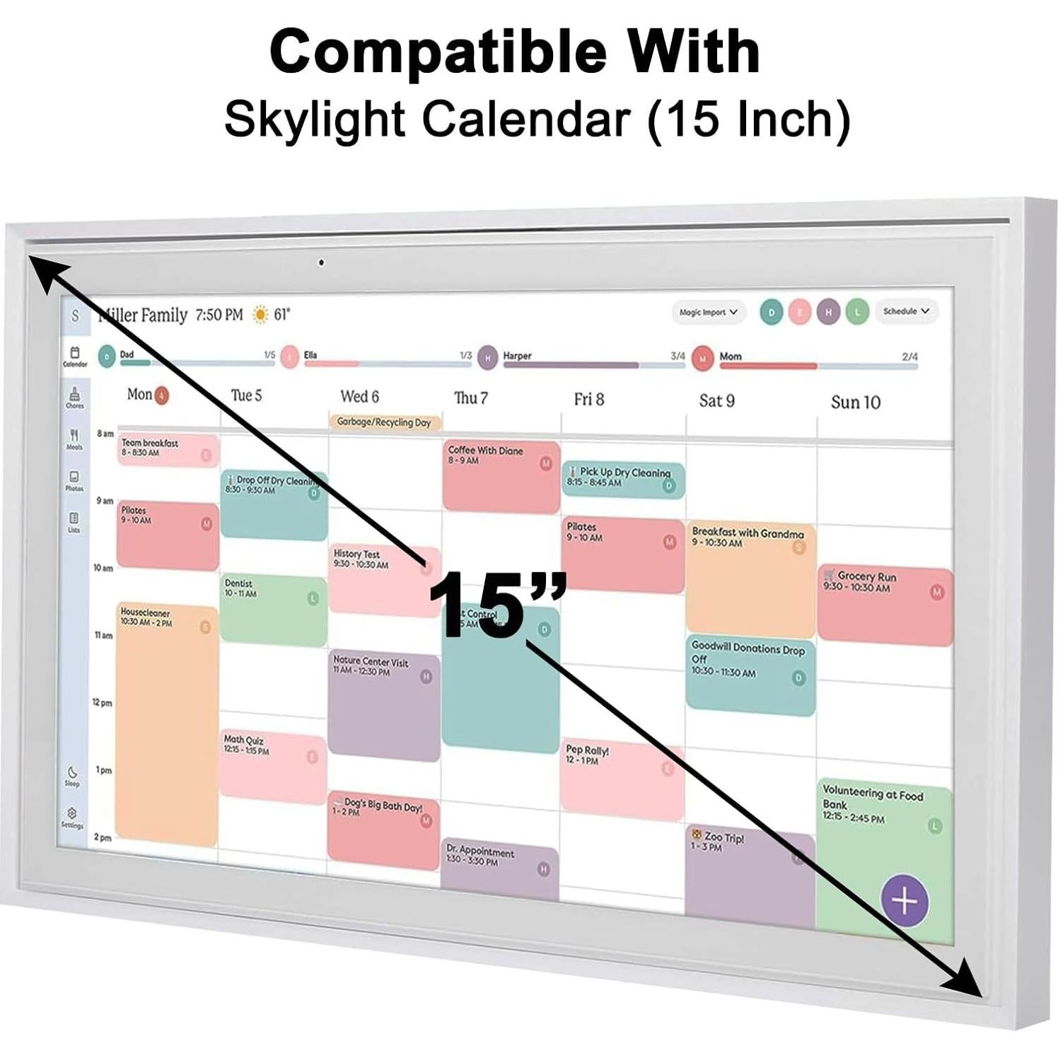 Paquete de 2 Protectores de Pantalla Baoshim 15" Anti Reflectante