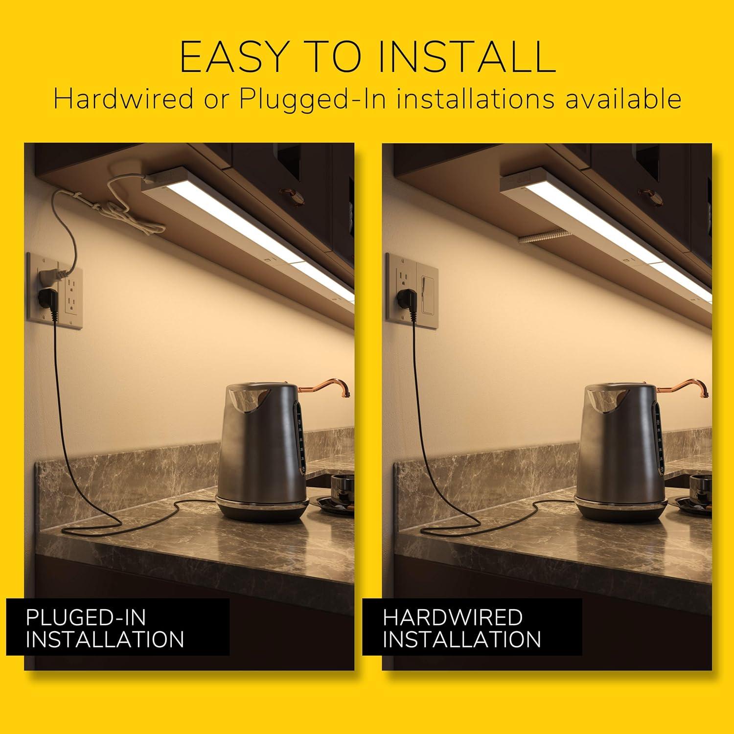 Iluminación LED Bajo Gabinete Inlight 61cm Regulable 2700K-4000K