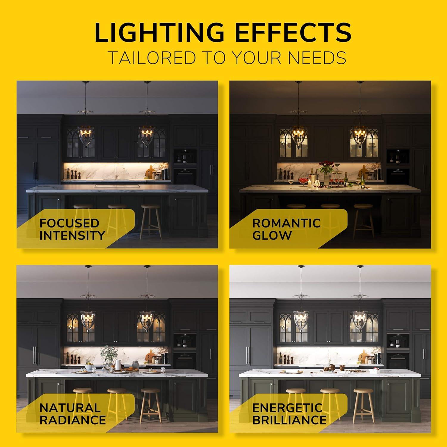 Iluminación LED Bajo Gabinete Inlight 61cm Regulable 2700K-4000K