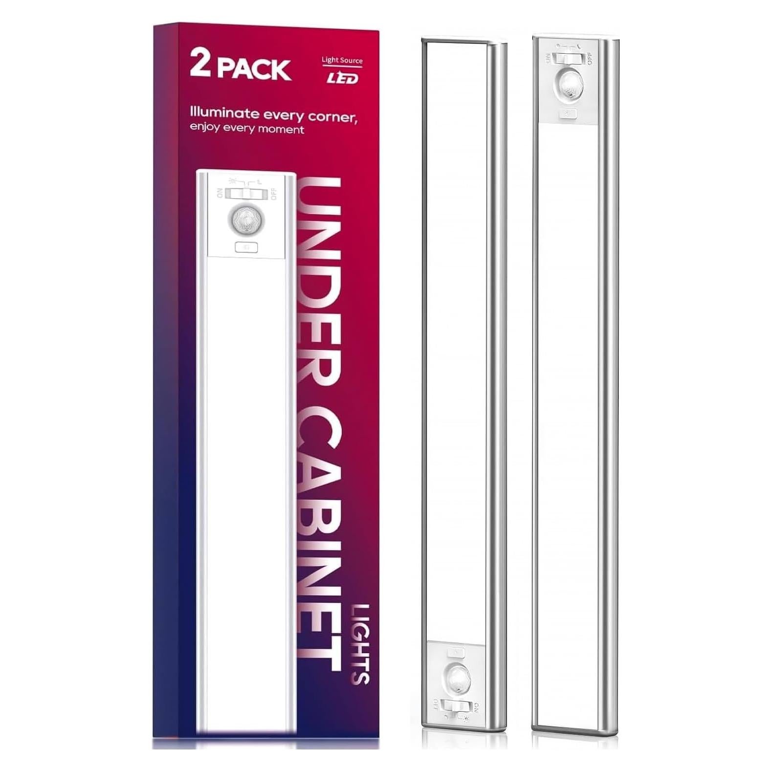 Luz Bajo Gabinete DiDiSky LED 33cm Sensor Movimiento 3200mAh