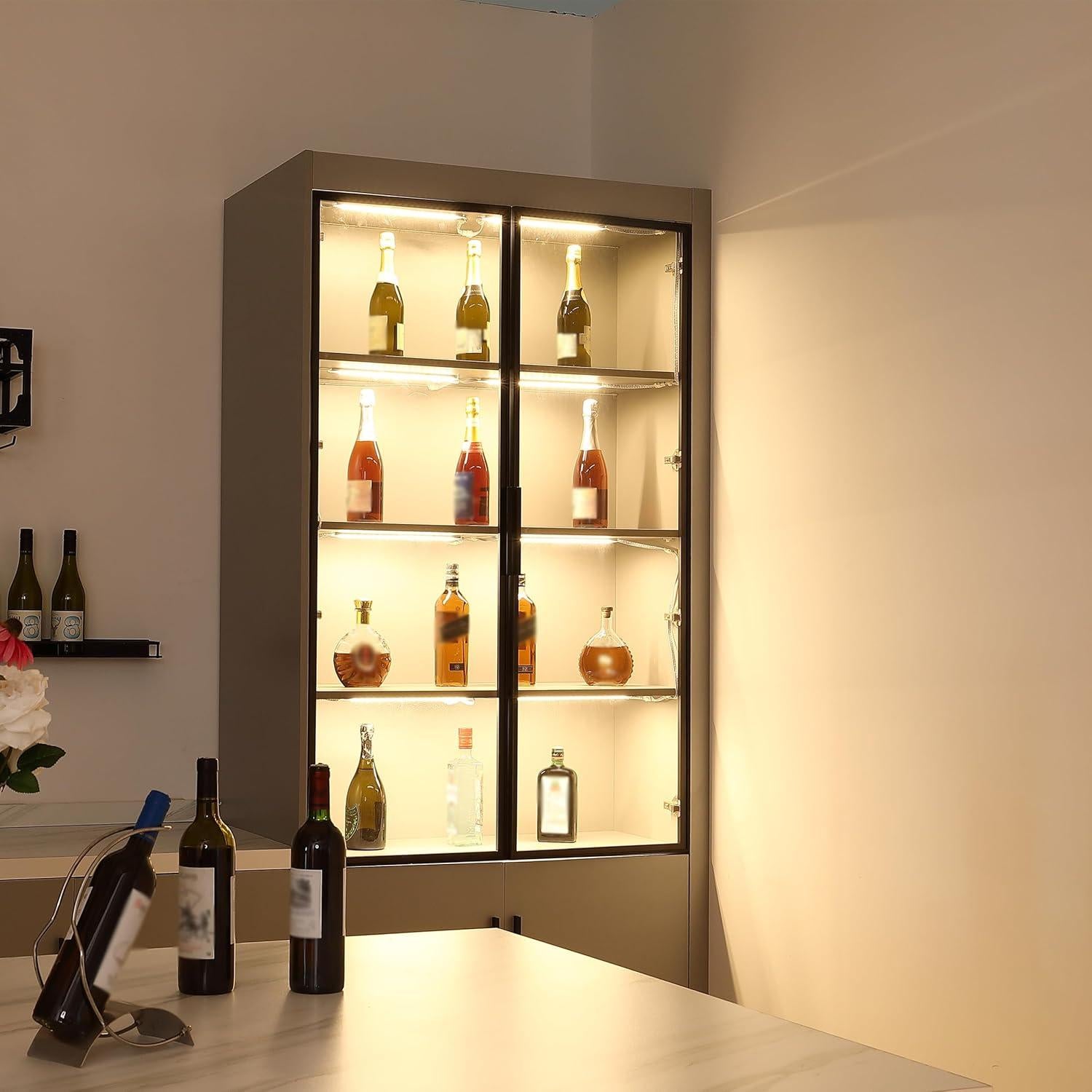 Kit de Iluminación Bajo Gabinete Litever 6 Luces LED 30cm 3000K