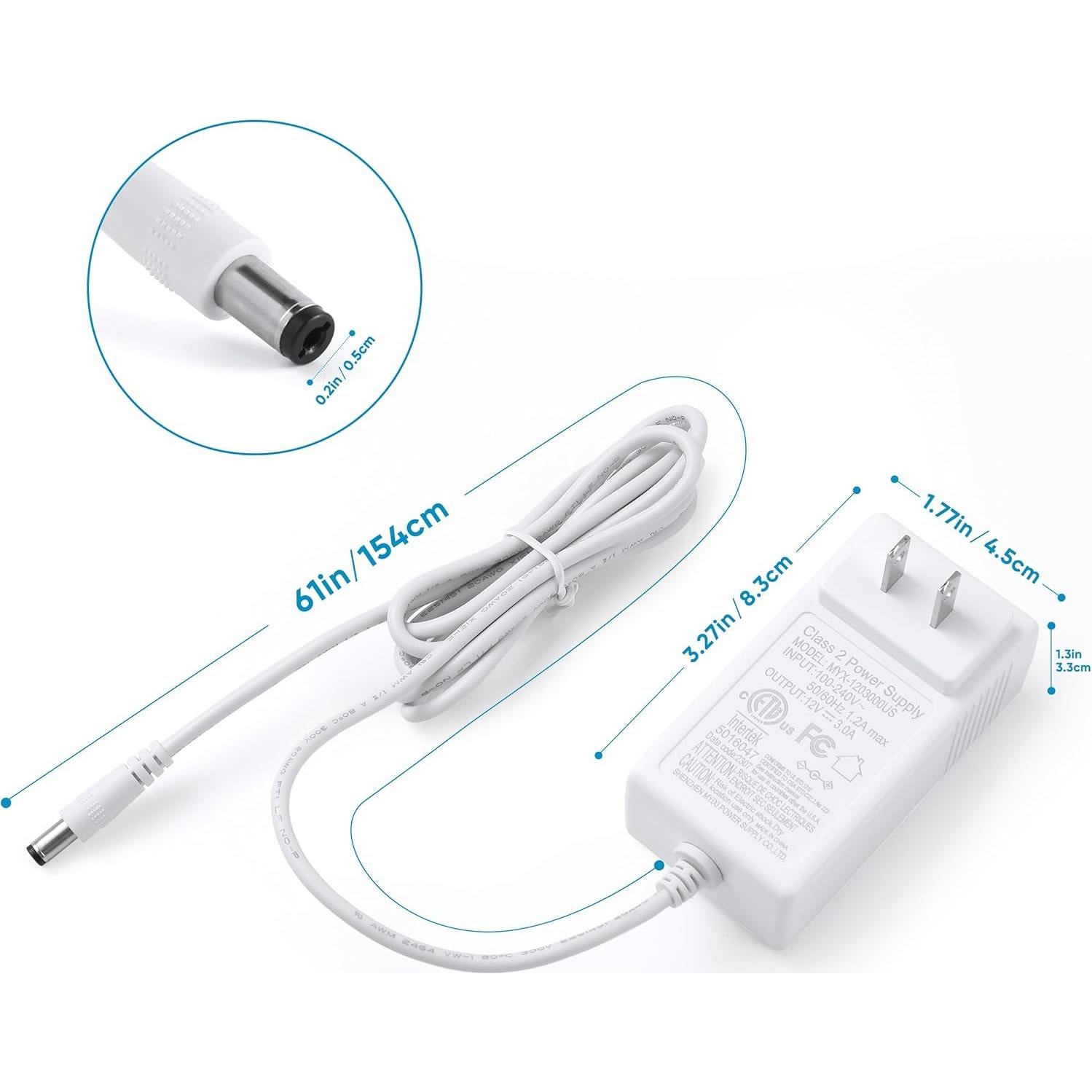 Kit de Iluminación Bajo Gabinete Litever 6 Luces LED 30cm 3000K