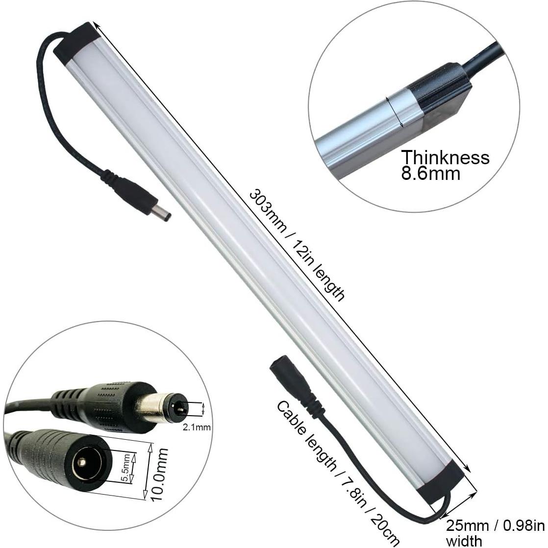 Kit de Iluminación LED Bajo Gabinete Litever 3 PCS 20W 1000 Lúmenes