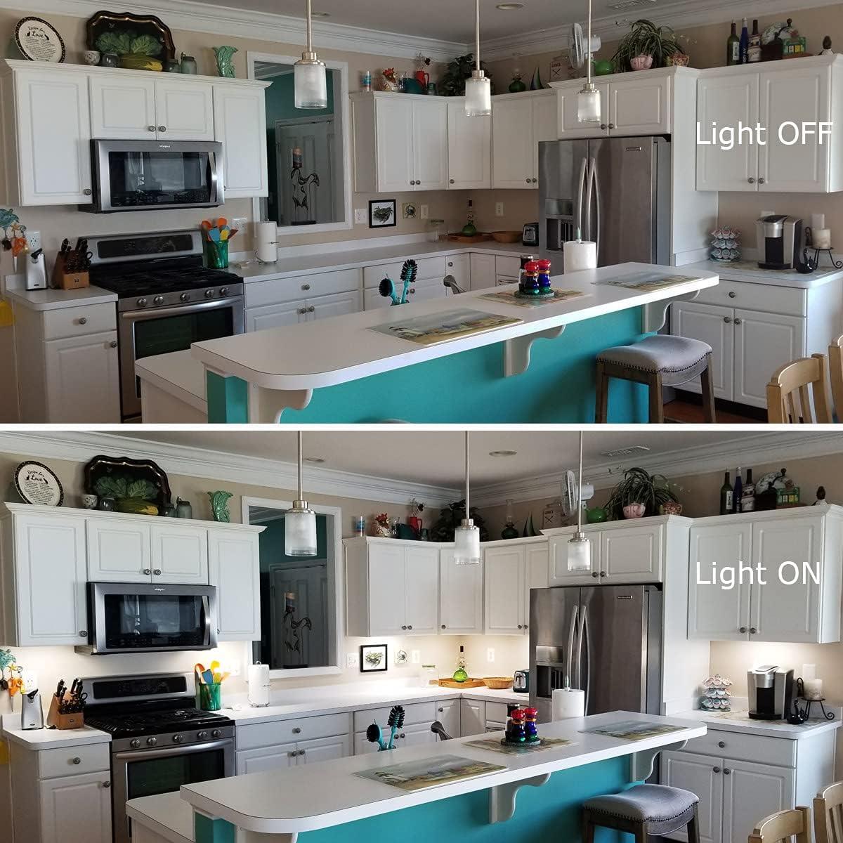 Kit de Iluminación LED Bajo Gabinete Litever 3 PCS 20W 1000 Lúmenes