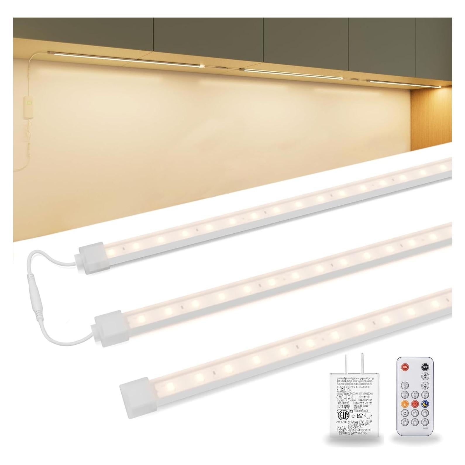 Paquete de 3 luces LED de gabinete Little Joke 60.96 cm 3000K