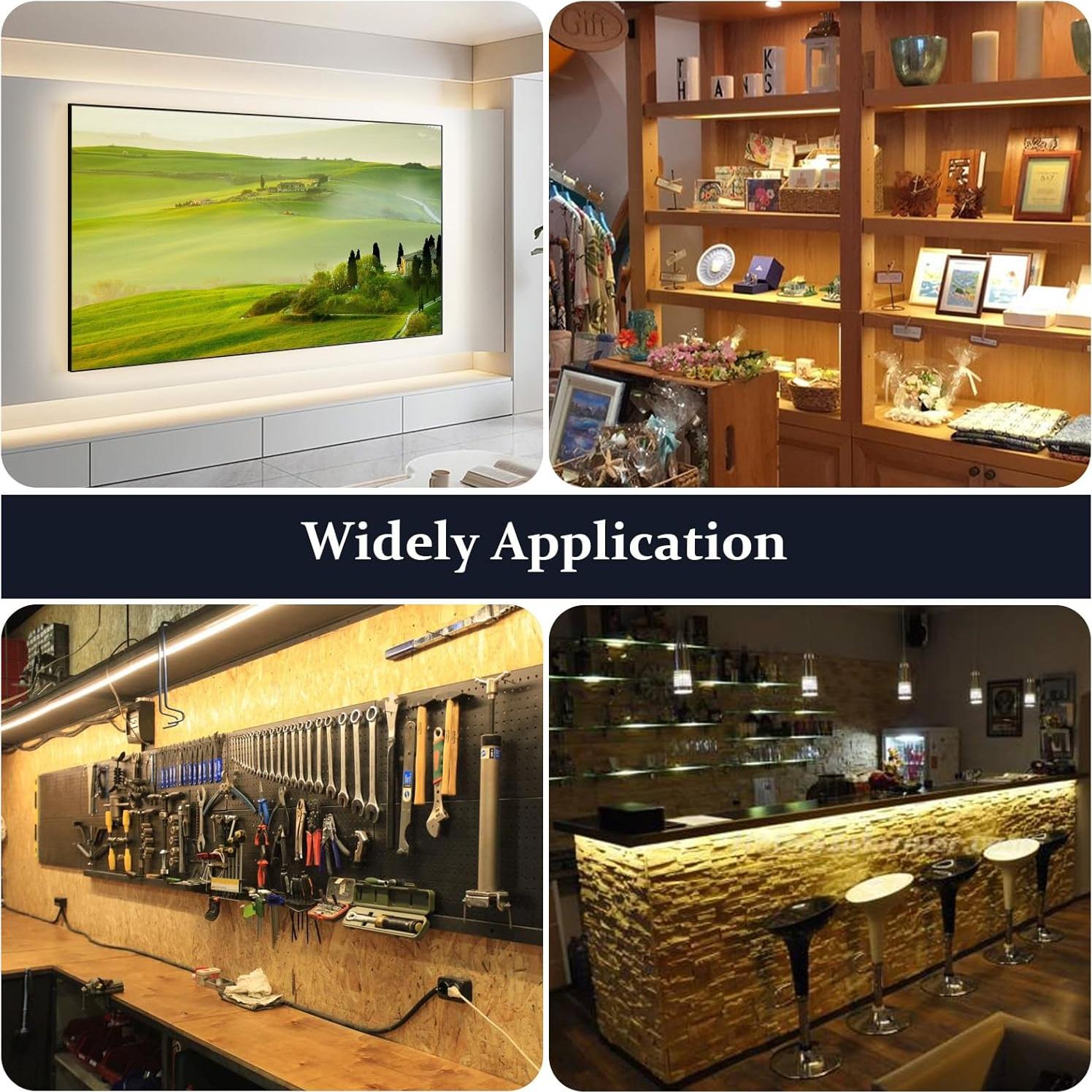 Paquete de 3 luces LED de gabinete Little Joke 60.96 cm 3000K