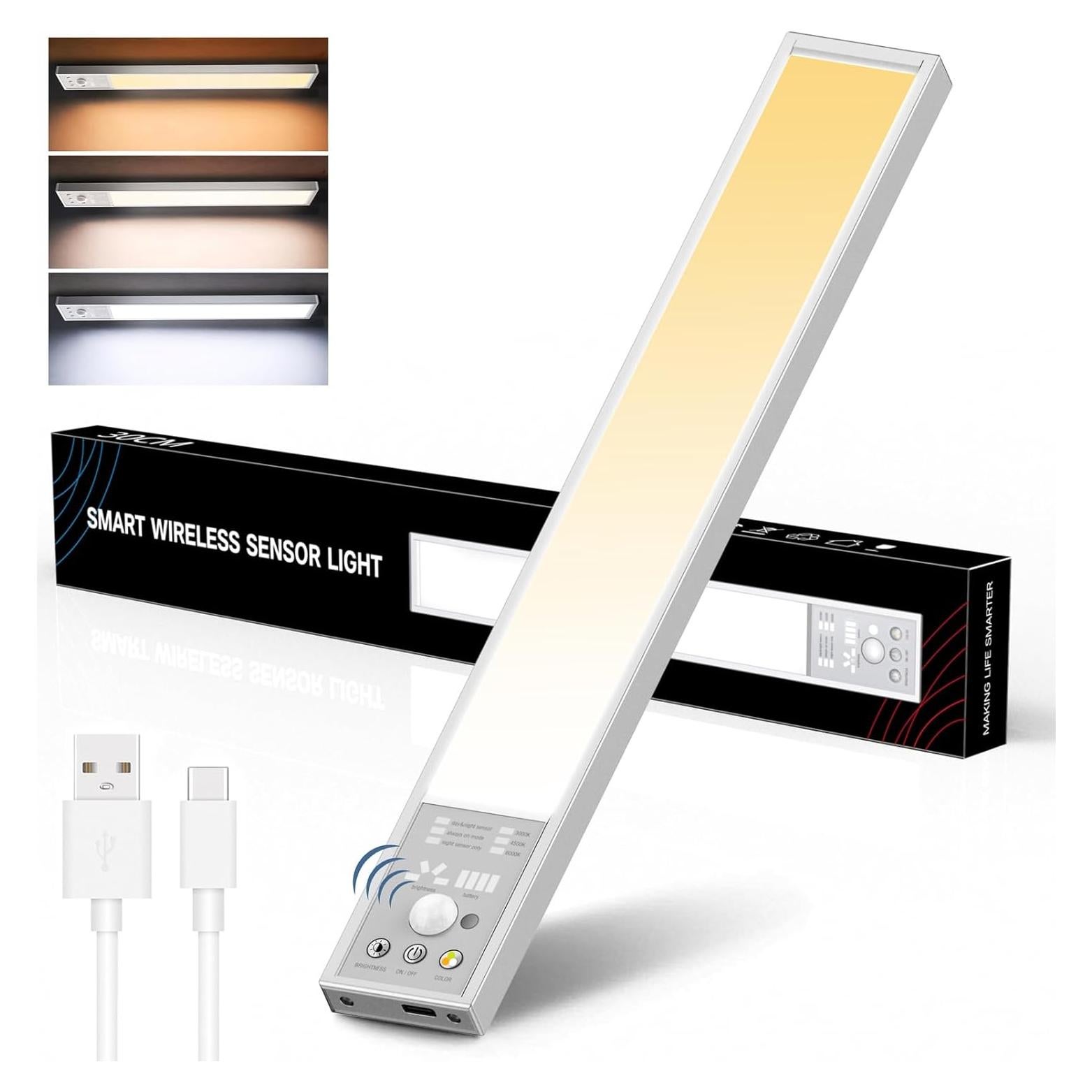 Luz Bajo Gabinete LED Recargable Inalámbrica EnternalLight 30.48cm