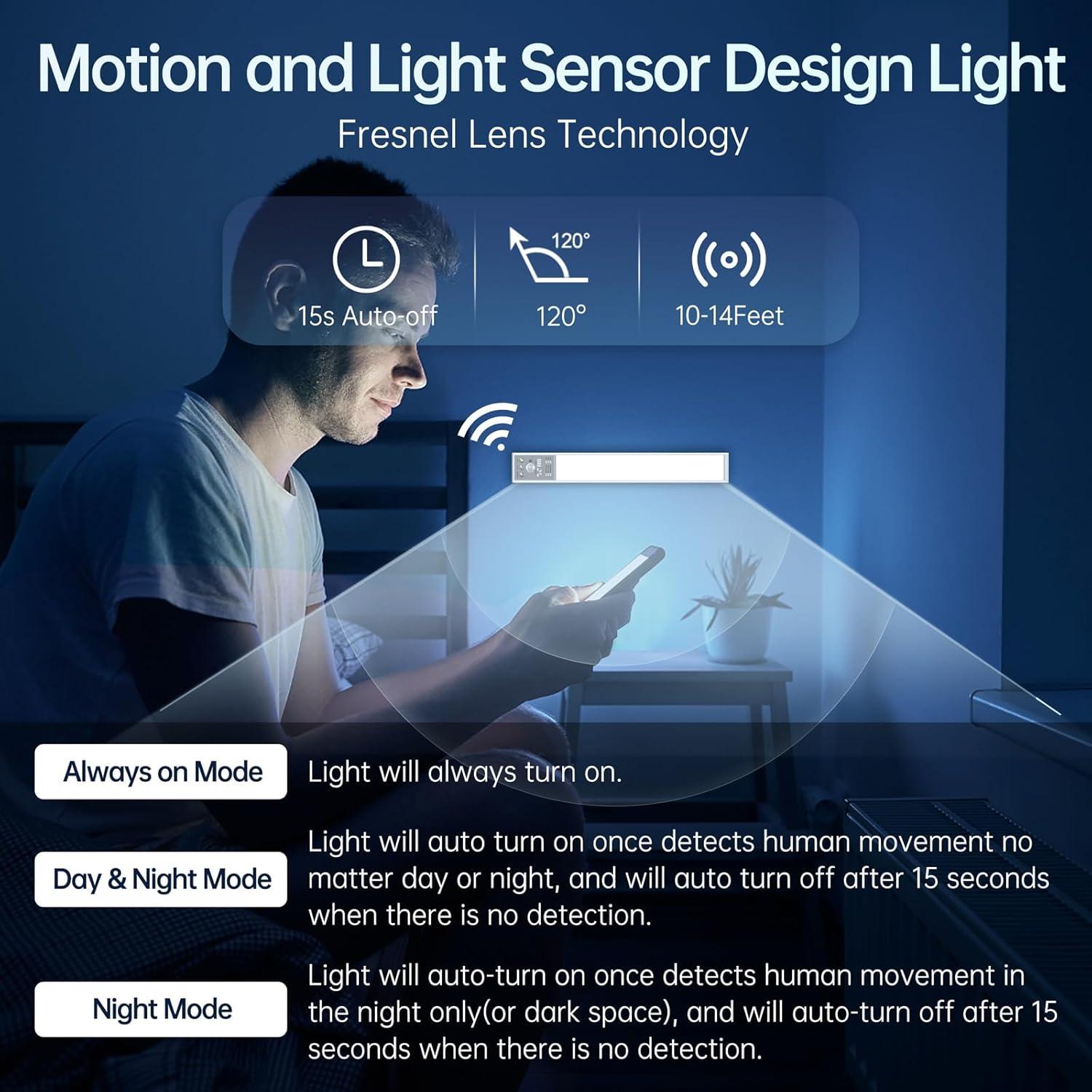 Luz Bajo Gabinete LED Recargable Inalámbrica EnternalLight 30.48cm