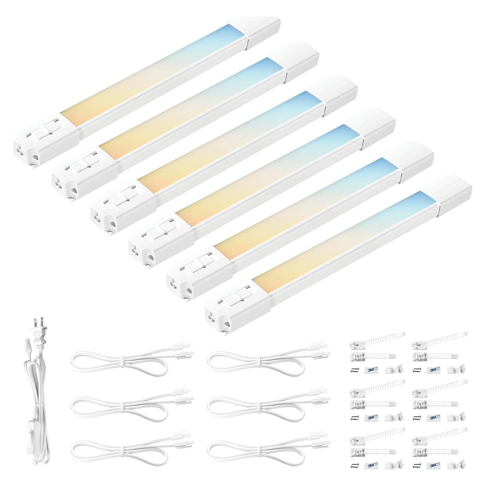 Kit de Iluminación LED Bajo Gabinete Parmida 30.48 cm 42W 5CCT