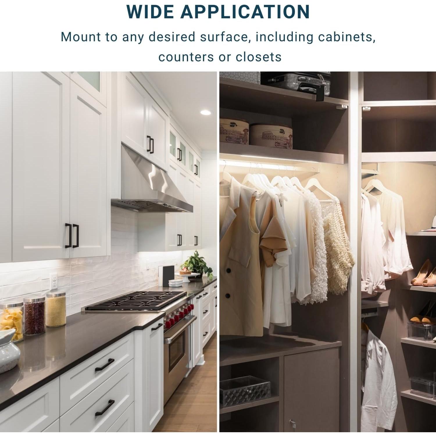 Kit de Iluminación LED Bajo Gabinete Parmida 30.48 cm 42W 5CCT