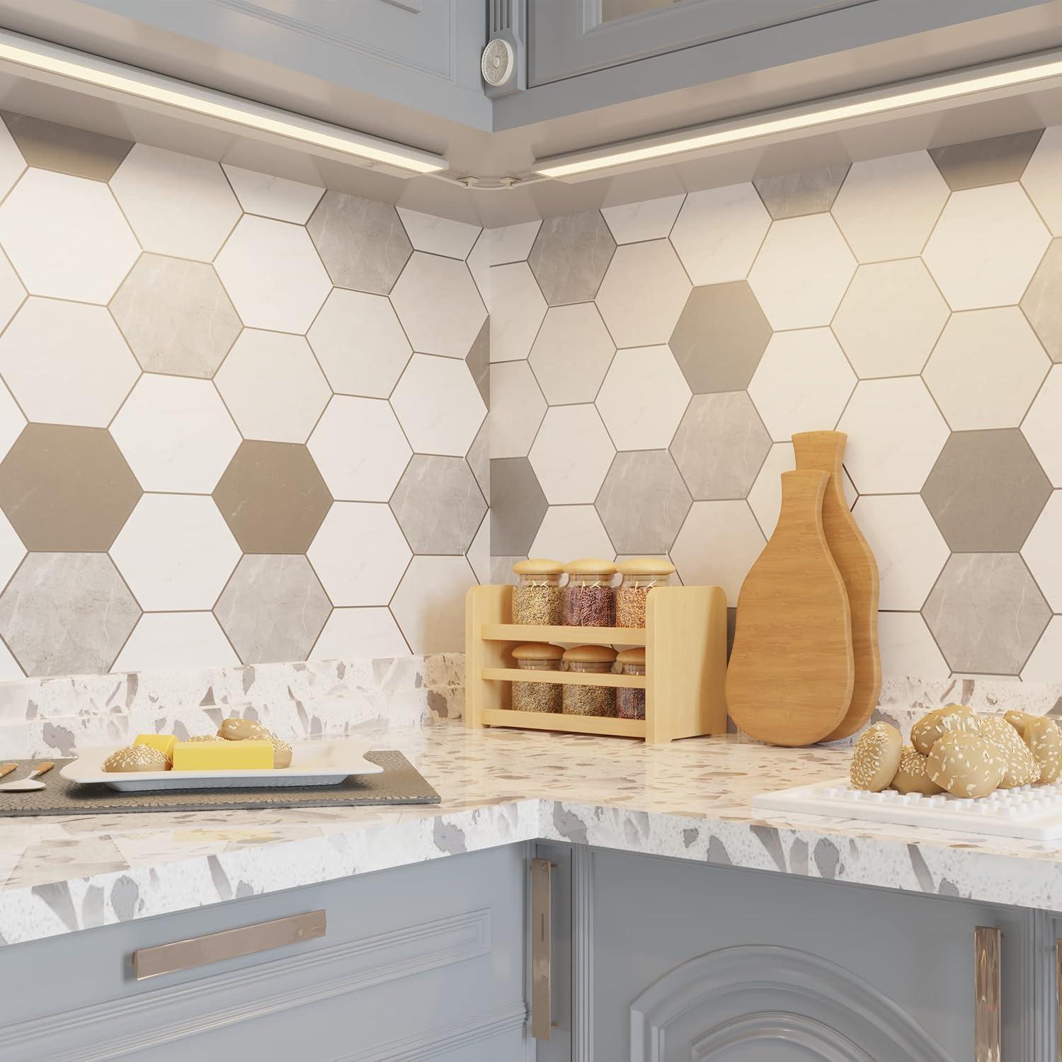 Luz Bajo Gabinete LED Regulable LAGOM 76.2 cm Negro 2700K-5000K