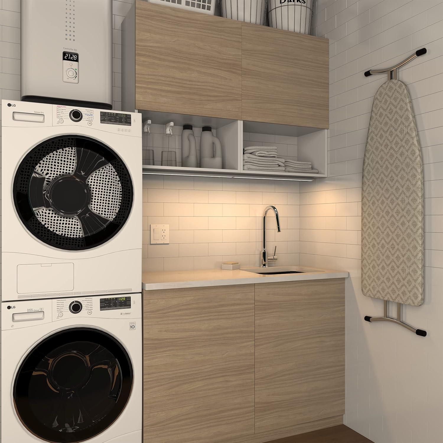 Luz Bajo Gabinete LED Regulable LAGOM 76.2 cm Negro 2700K-5000K