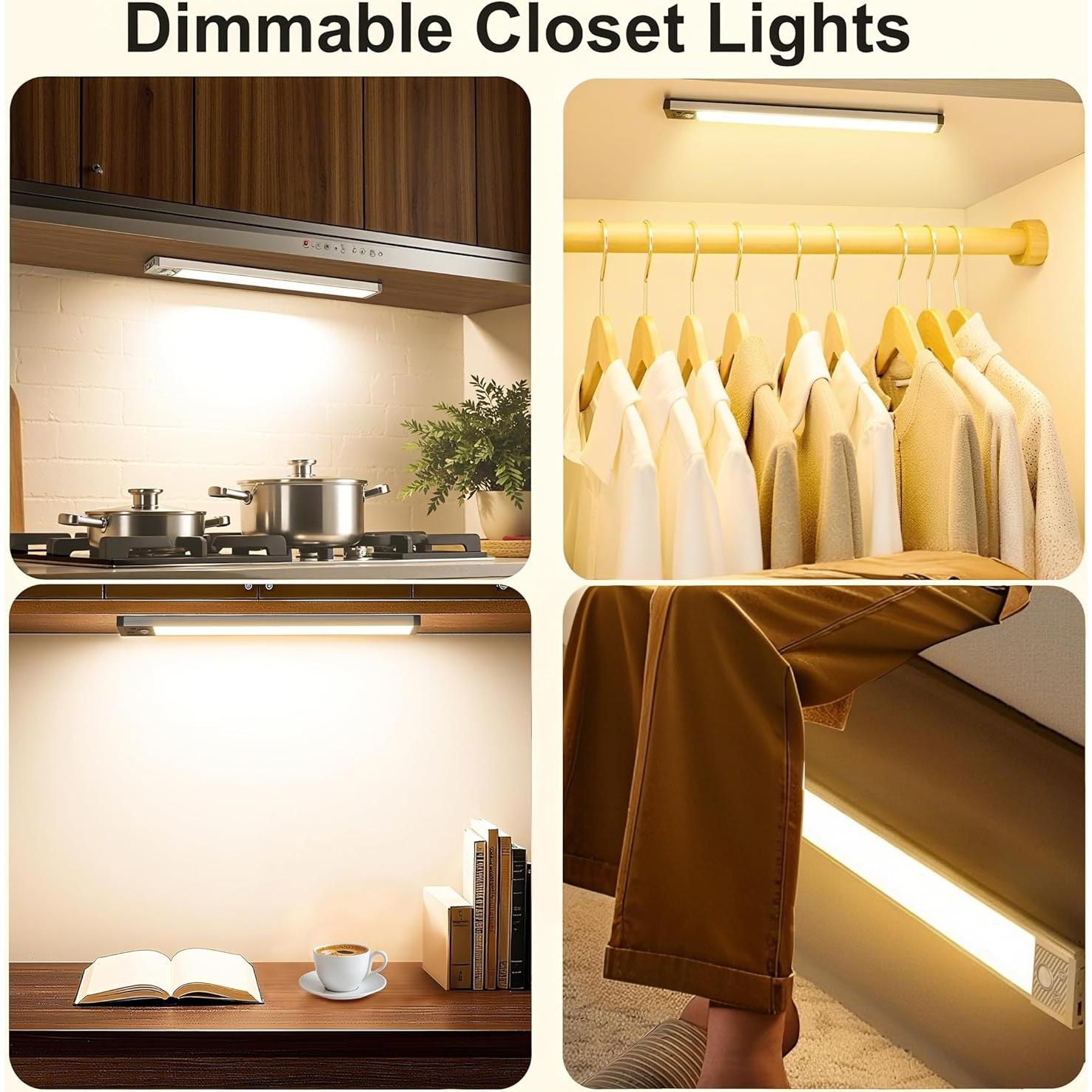 Iluminación Bajo Gabinete Latamil 34.3cm 118LED Recargable