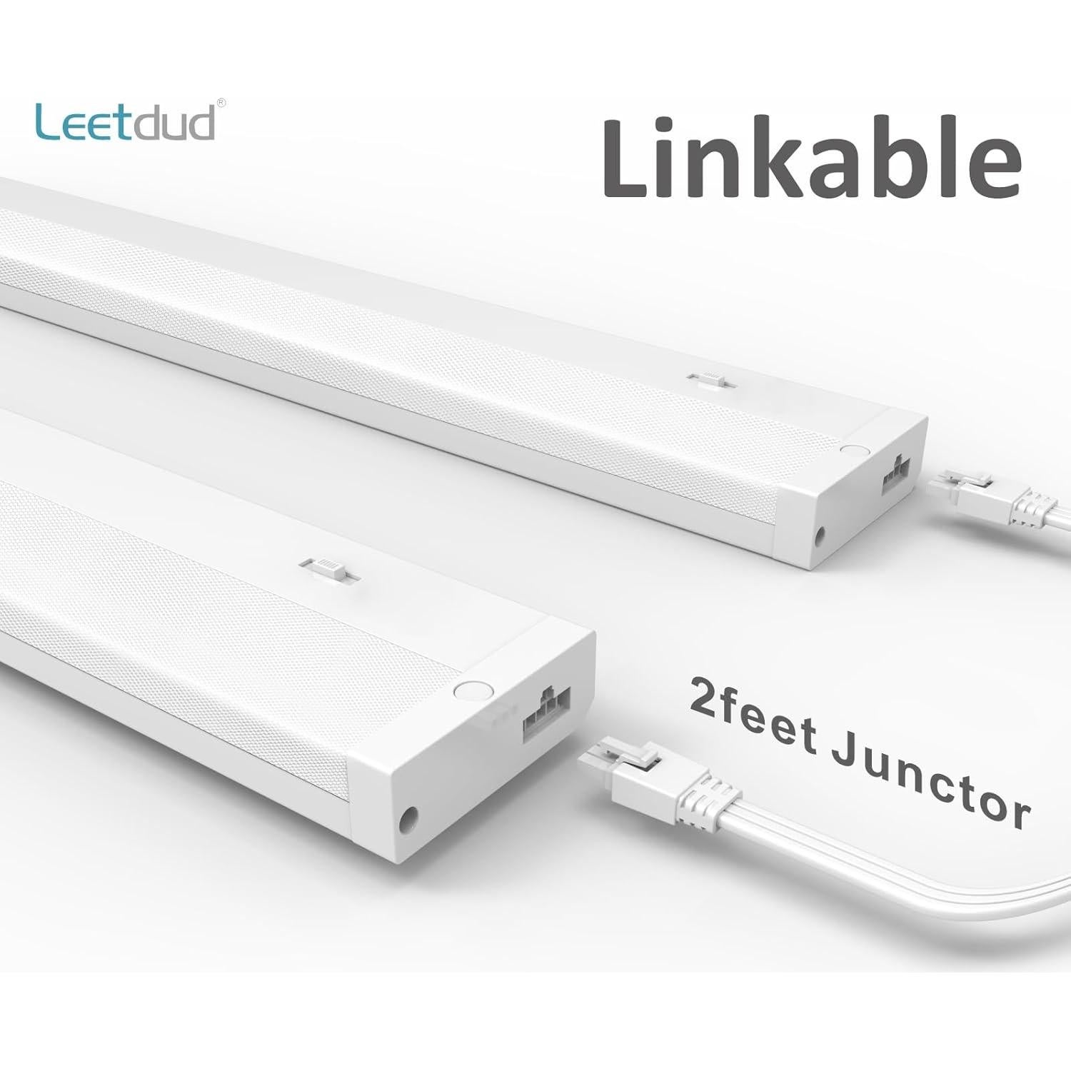 Iluminación LED Bajo Gabinete Leetdud 16" Regulable 5 Colores