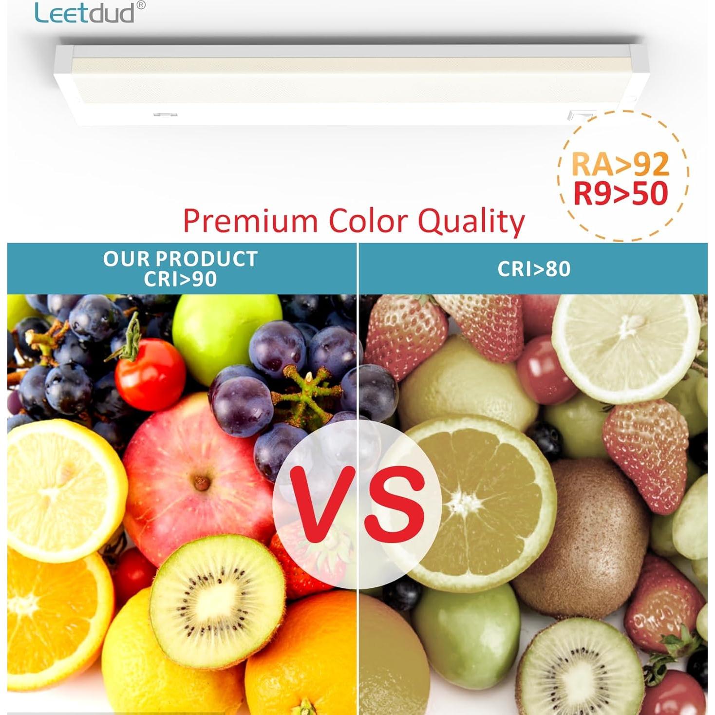 Iluminación LED Bajo Gabinete Leetdud 16" Regulable 5 Colores