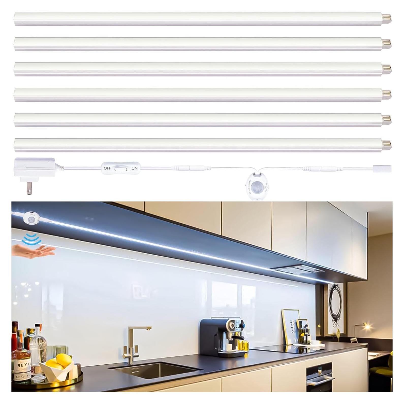 Luces LED de Sensor de Movimiento DONGGUAN 30.48 cm 6 Piezas