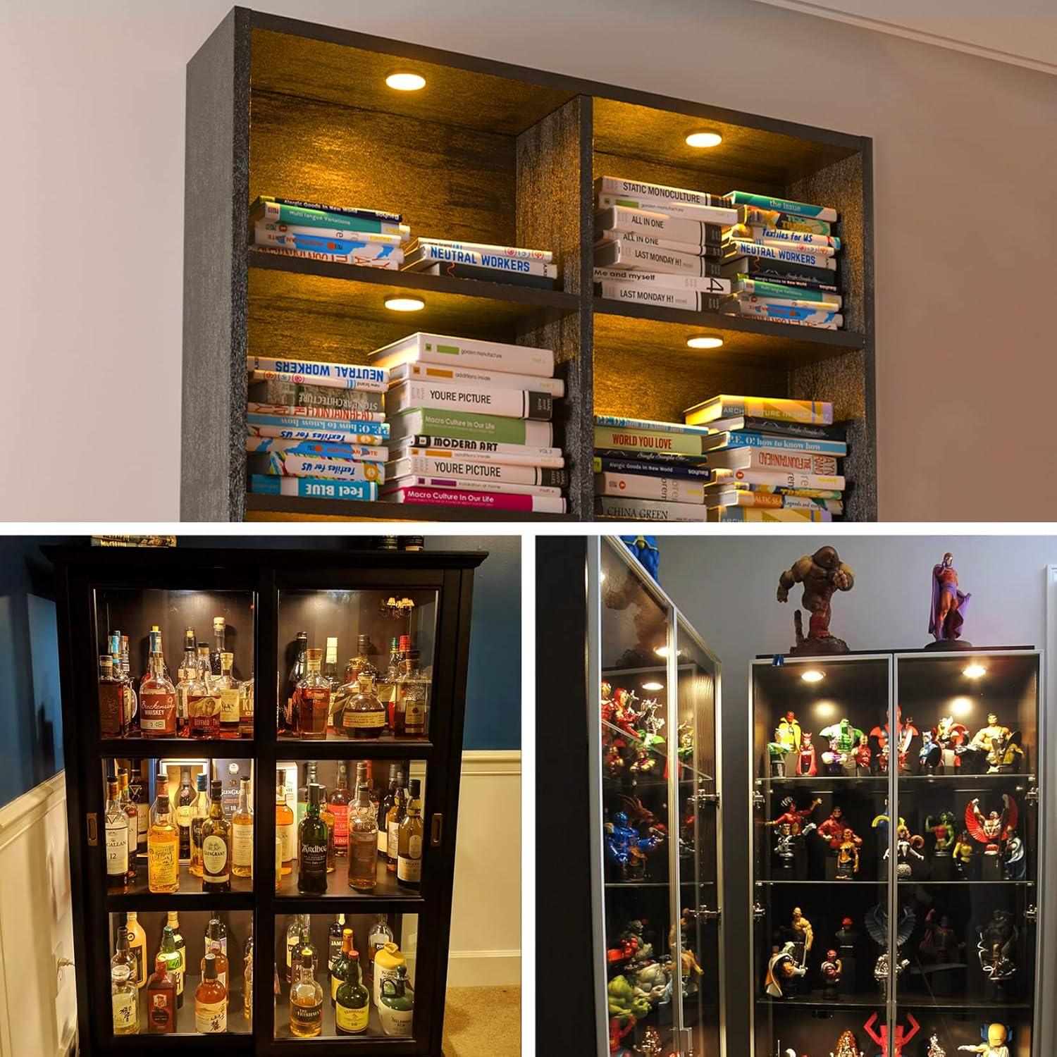 Luces LED Bajo Gabinete WOBANE 9W 700Lúmenes Control Remoto