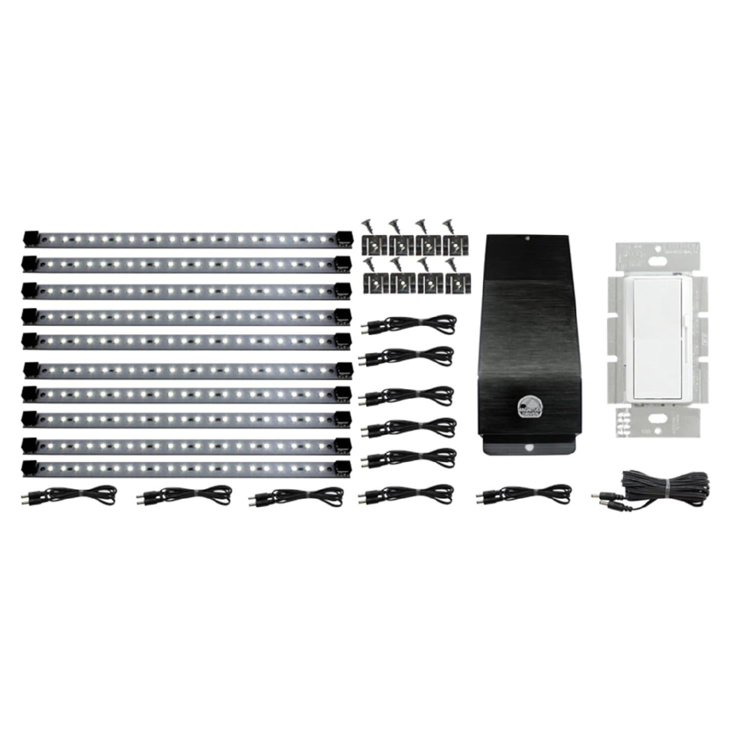Kit de Luz LED de Cocina Hardwire Inspired LED 10 Paneles 6000K