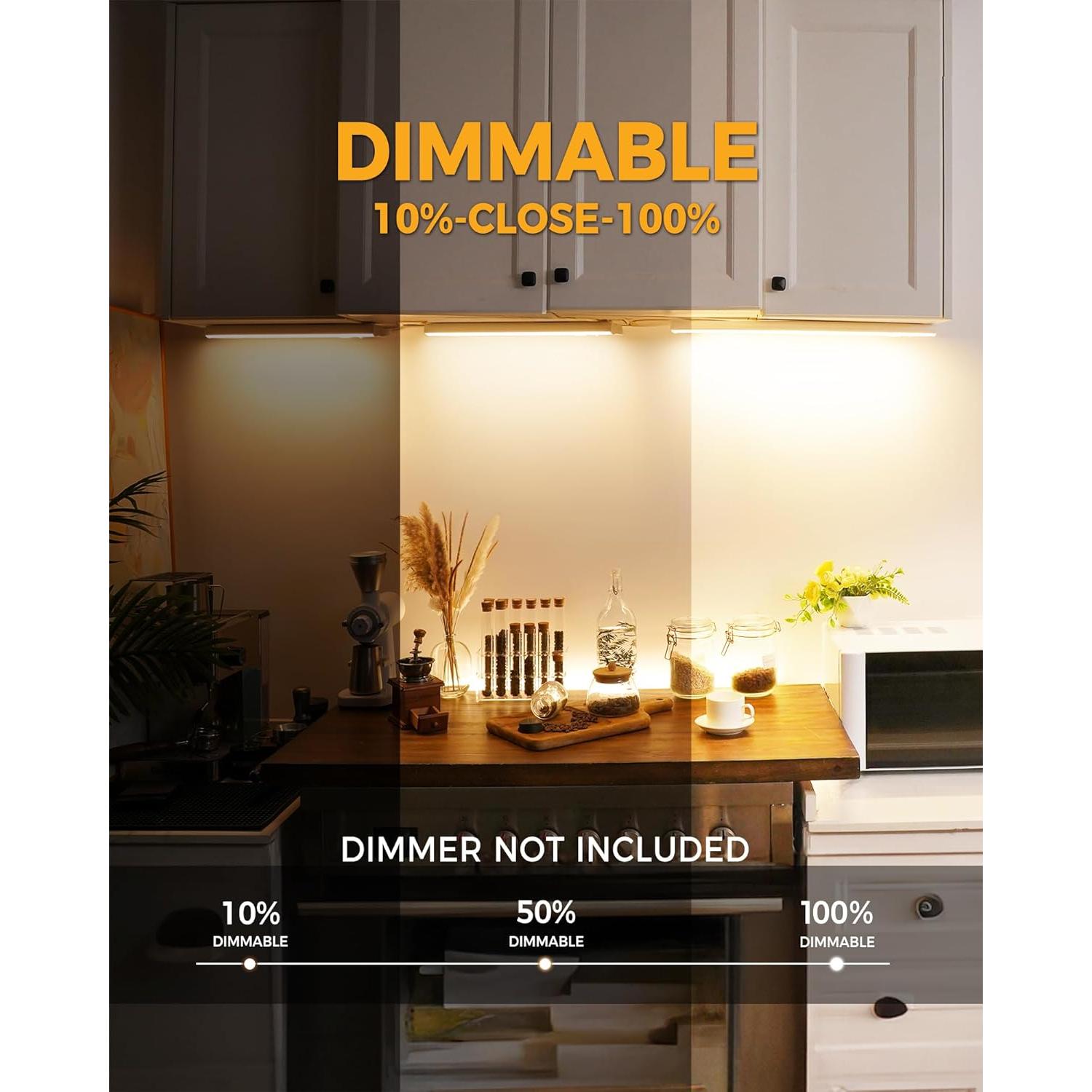 Paquete de 2 luces LED empotradas Snyloe 40.64 cm 14W 1000LM