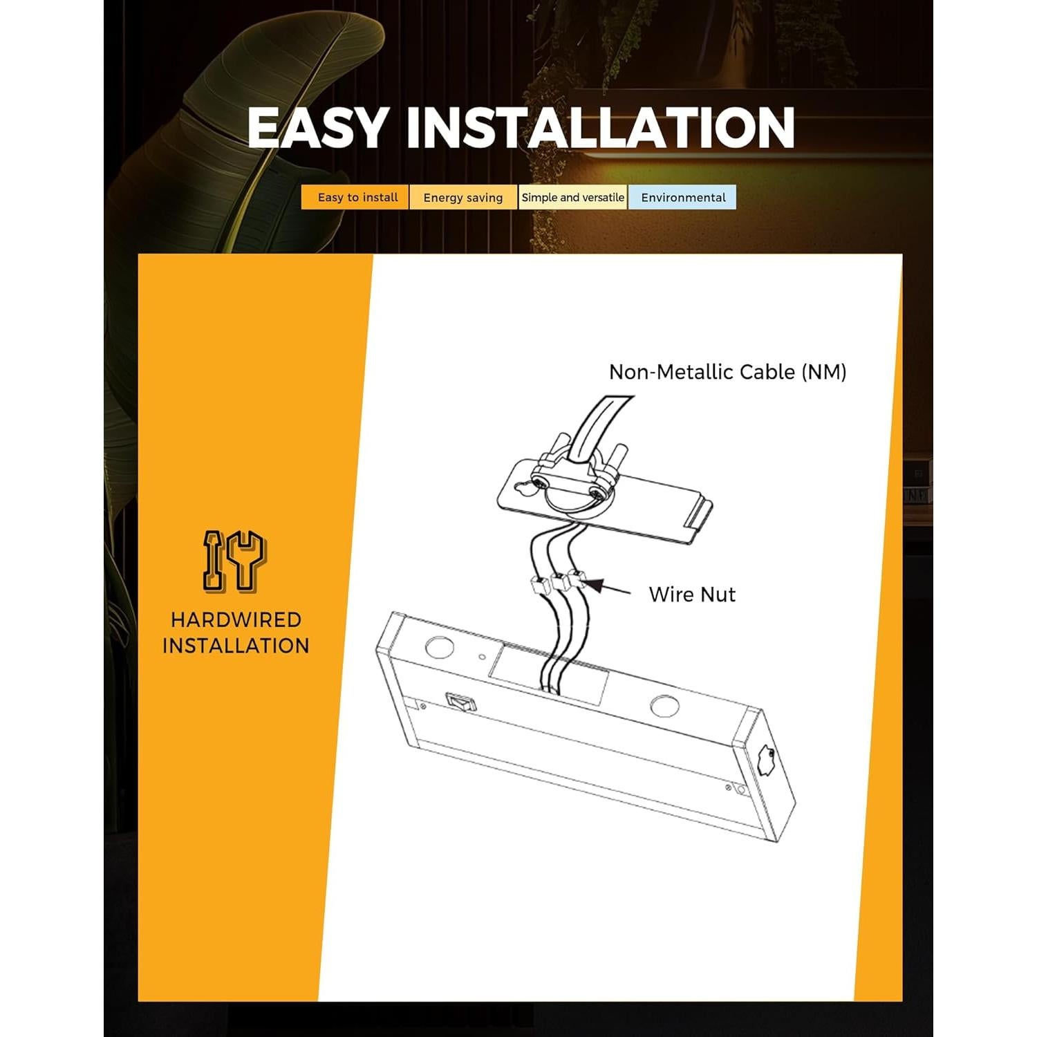 Paquete de 2 luces LED empotradas Snyloe 40.64 cm 14W 1000LM