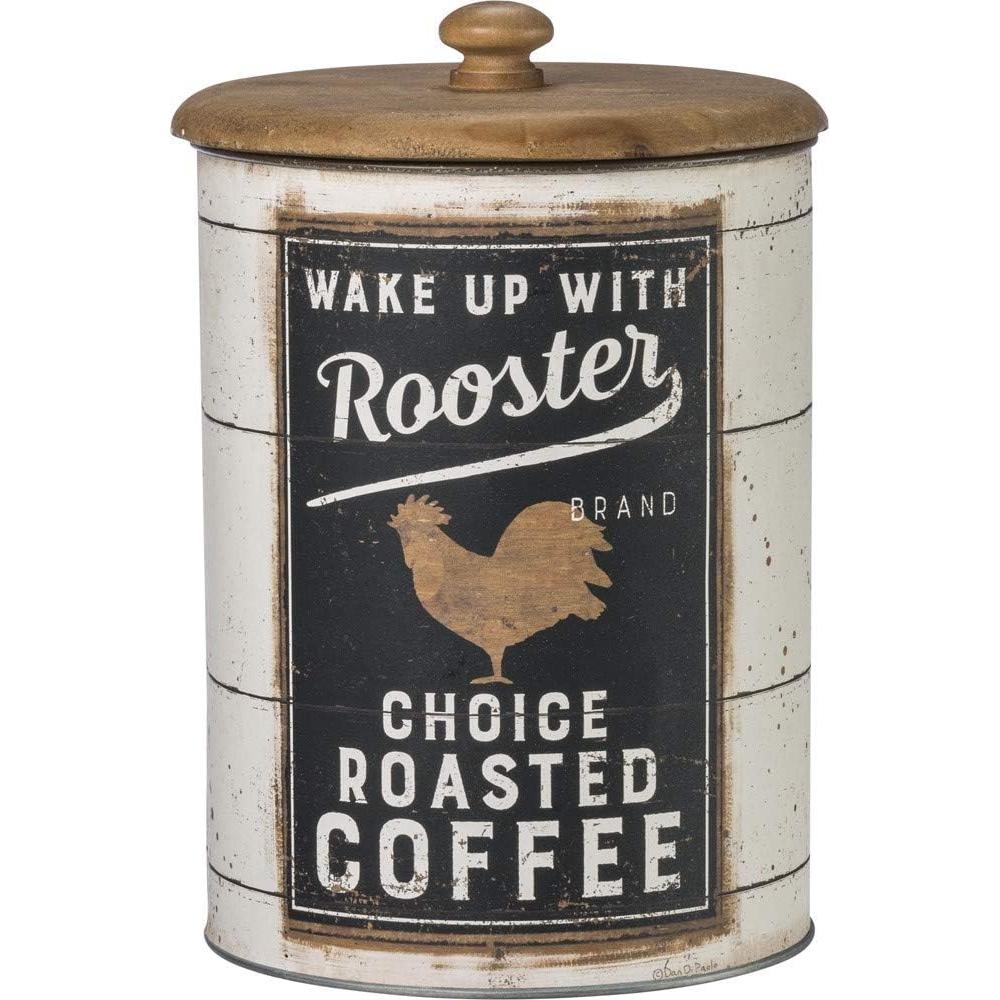 Conjunto de 3 Tarros de Lata Primitives by Kathy - Estilo Rústico