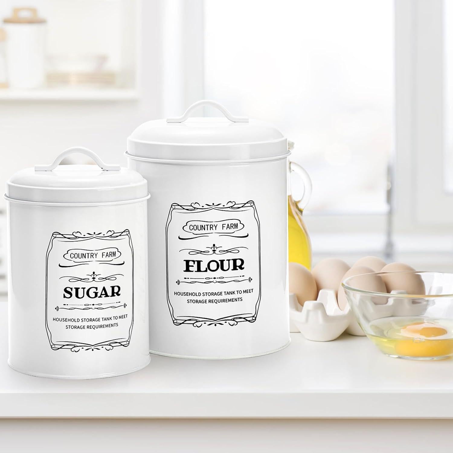 Conjunto de 4 Tarros de Cocina Yarlung con Tapas Herméticas