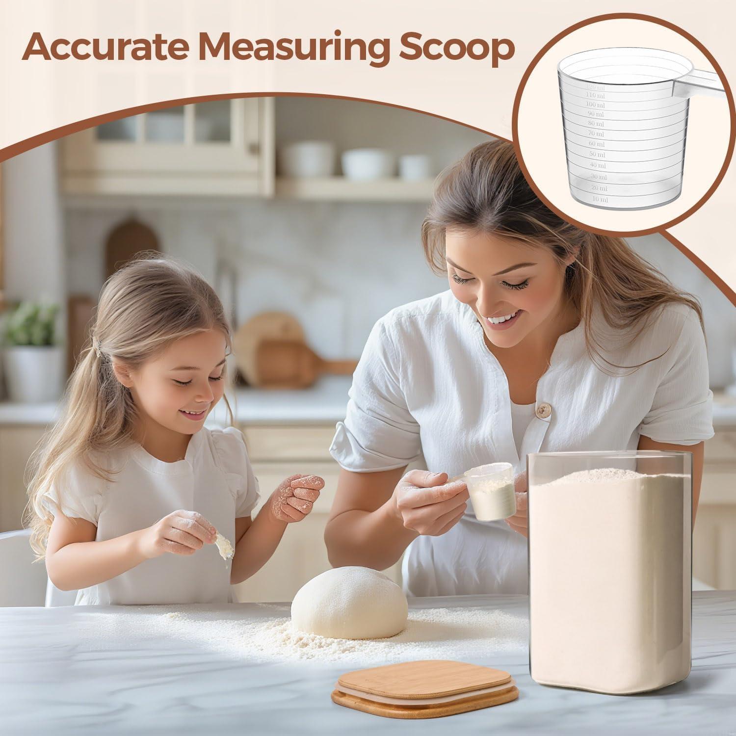 Contenedores de Almacenamiento de Alimentos ComSaf 3.6L y 1.2L Vidrio