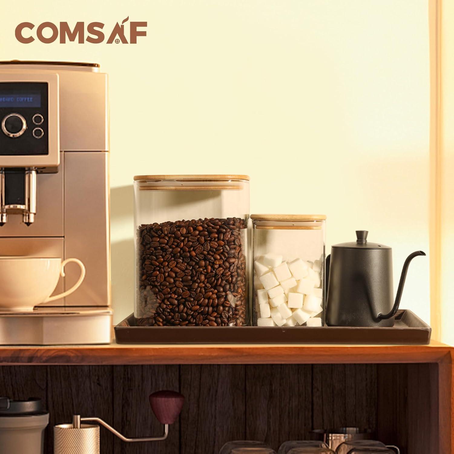 Contenedores de Almacenamiento de Alimentos ComSaf 3.6L y 1.2L Vidrio