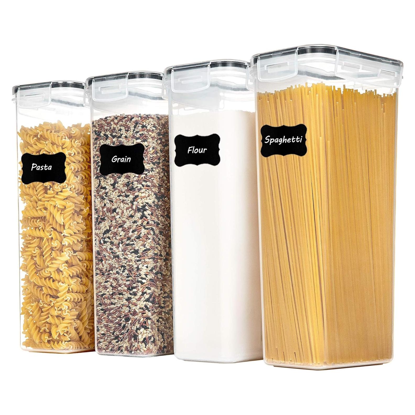 Contenedores de Almacenamiento Vtopmart 4 PCS 2.8L Herméticos